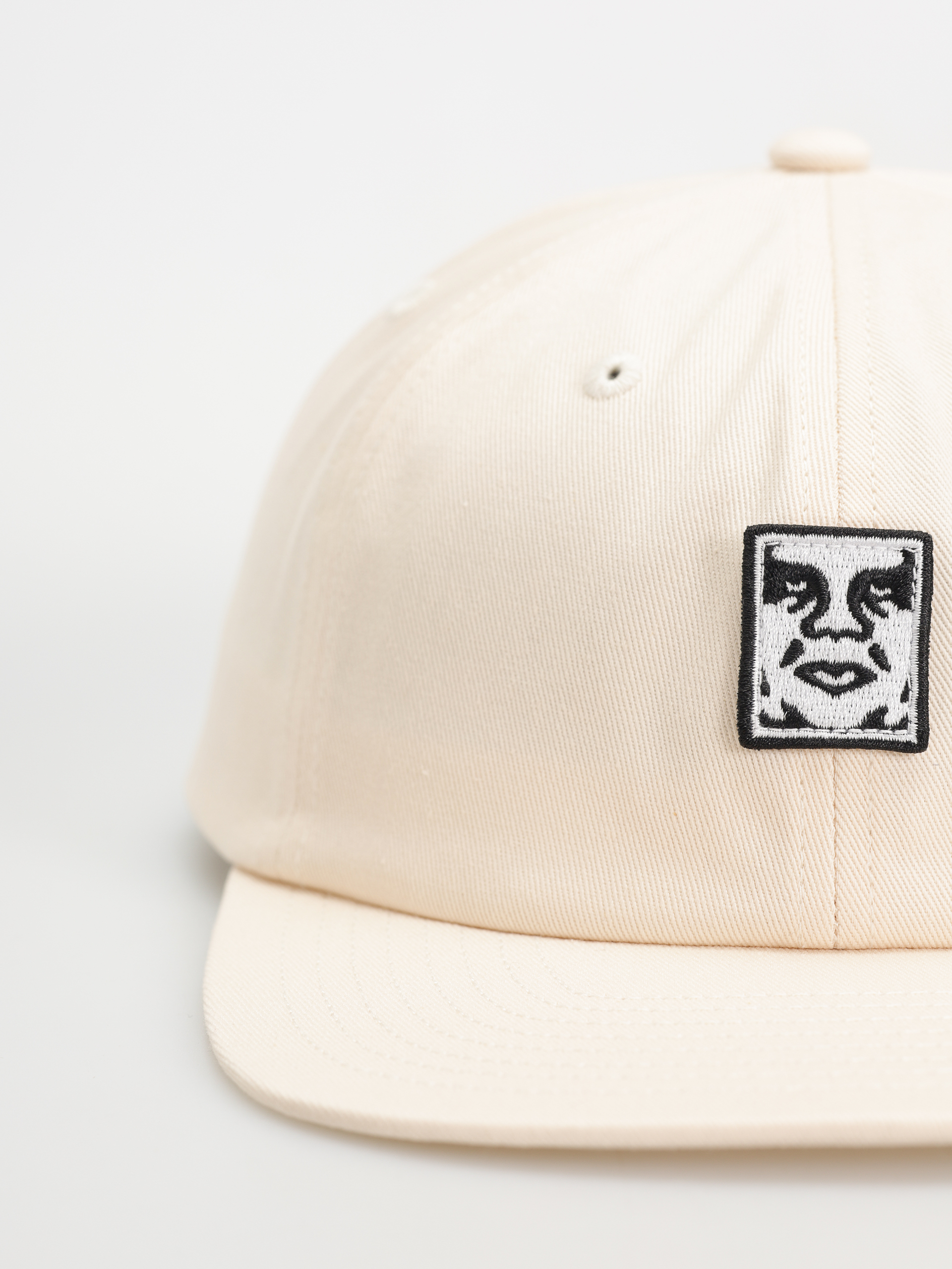 Šiltovka OBEY Icon Patch Panel (unbleached)