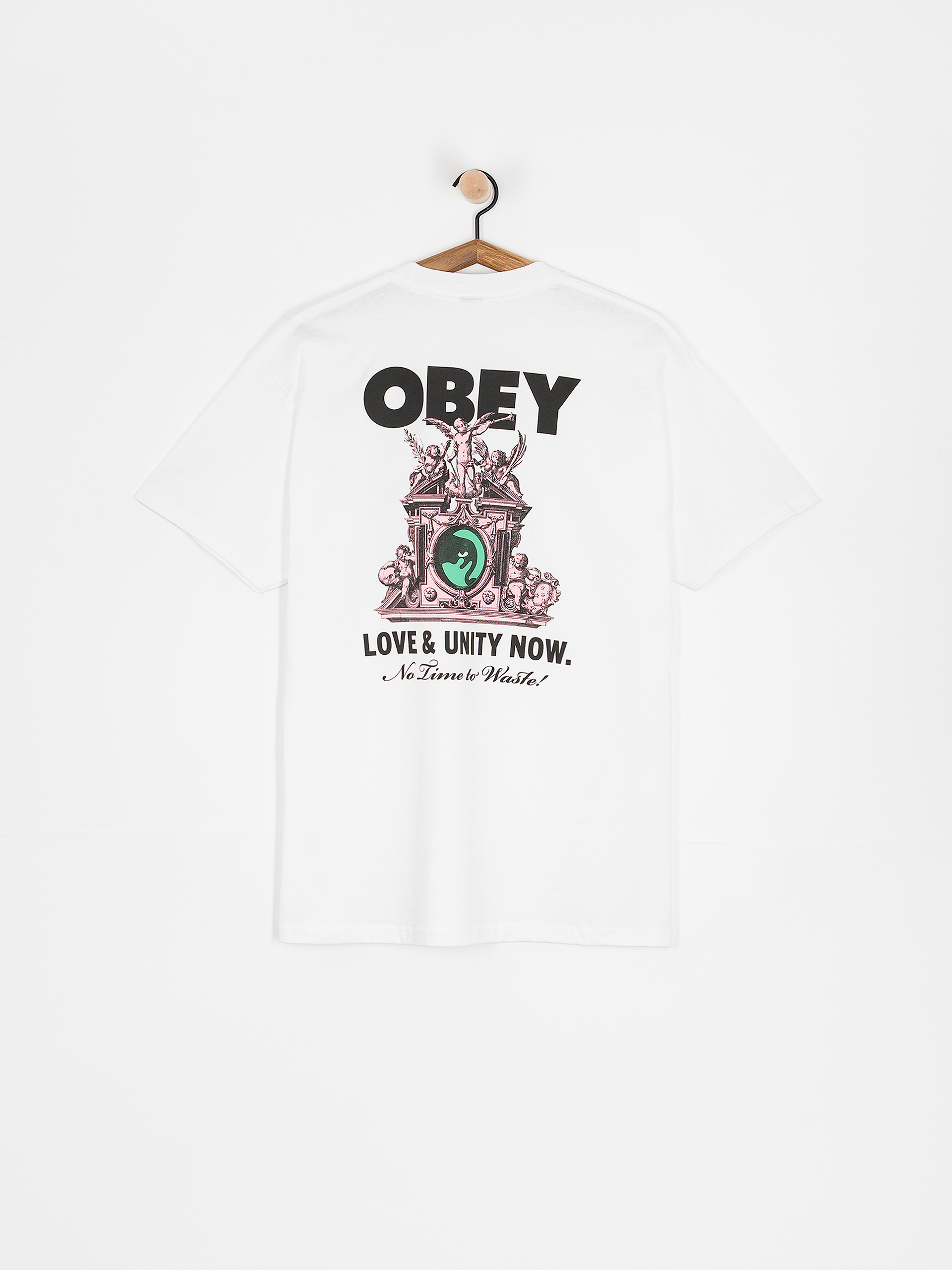 Tričko OBEY Love & Unity Now (white)