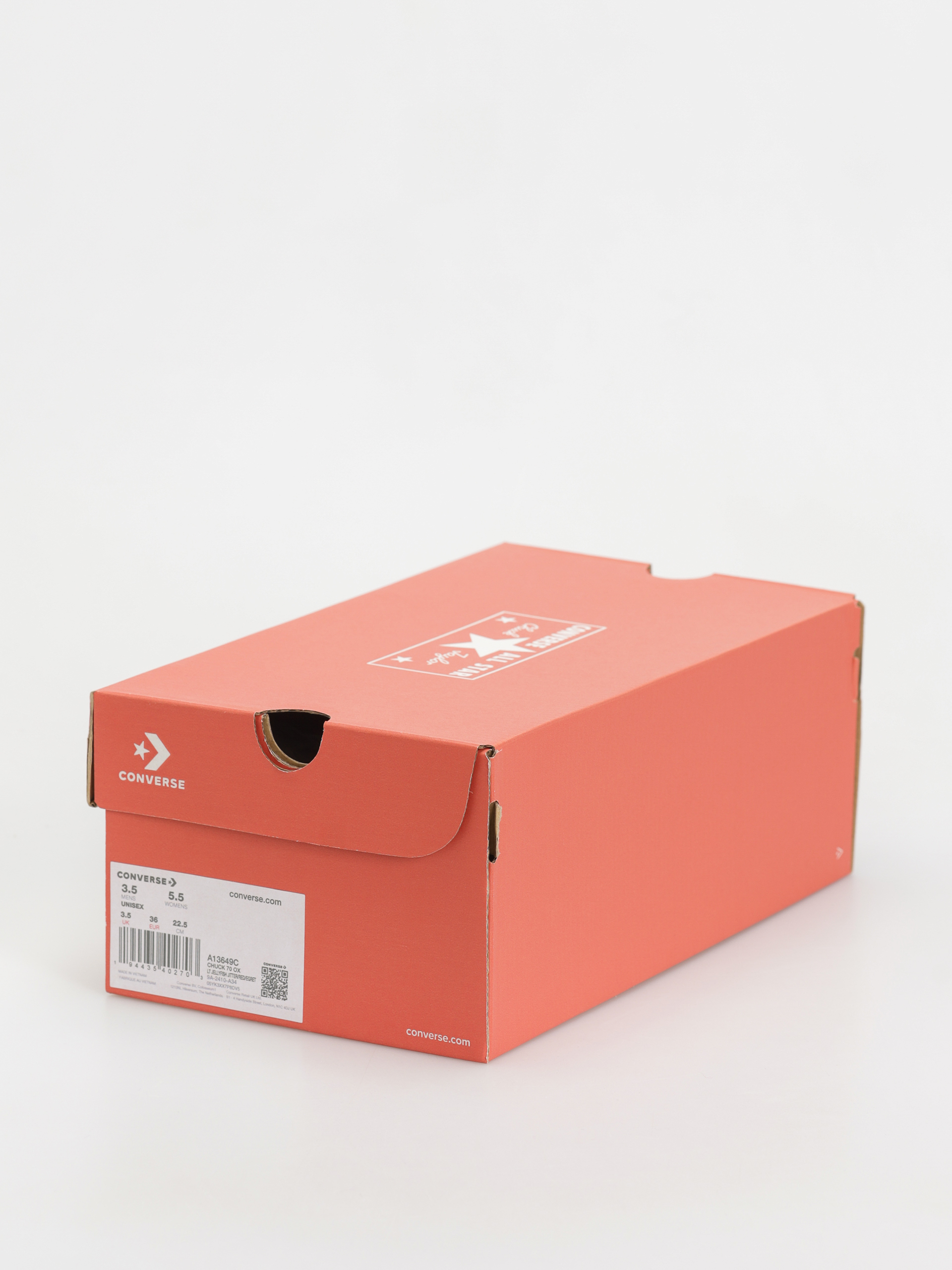 Tenisky Converse Chuck 70 Ox (lt jellyfish jitter/red/egret)