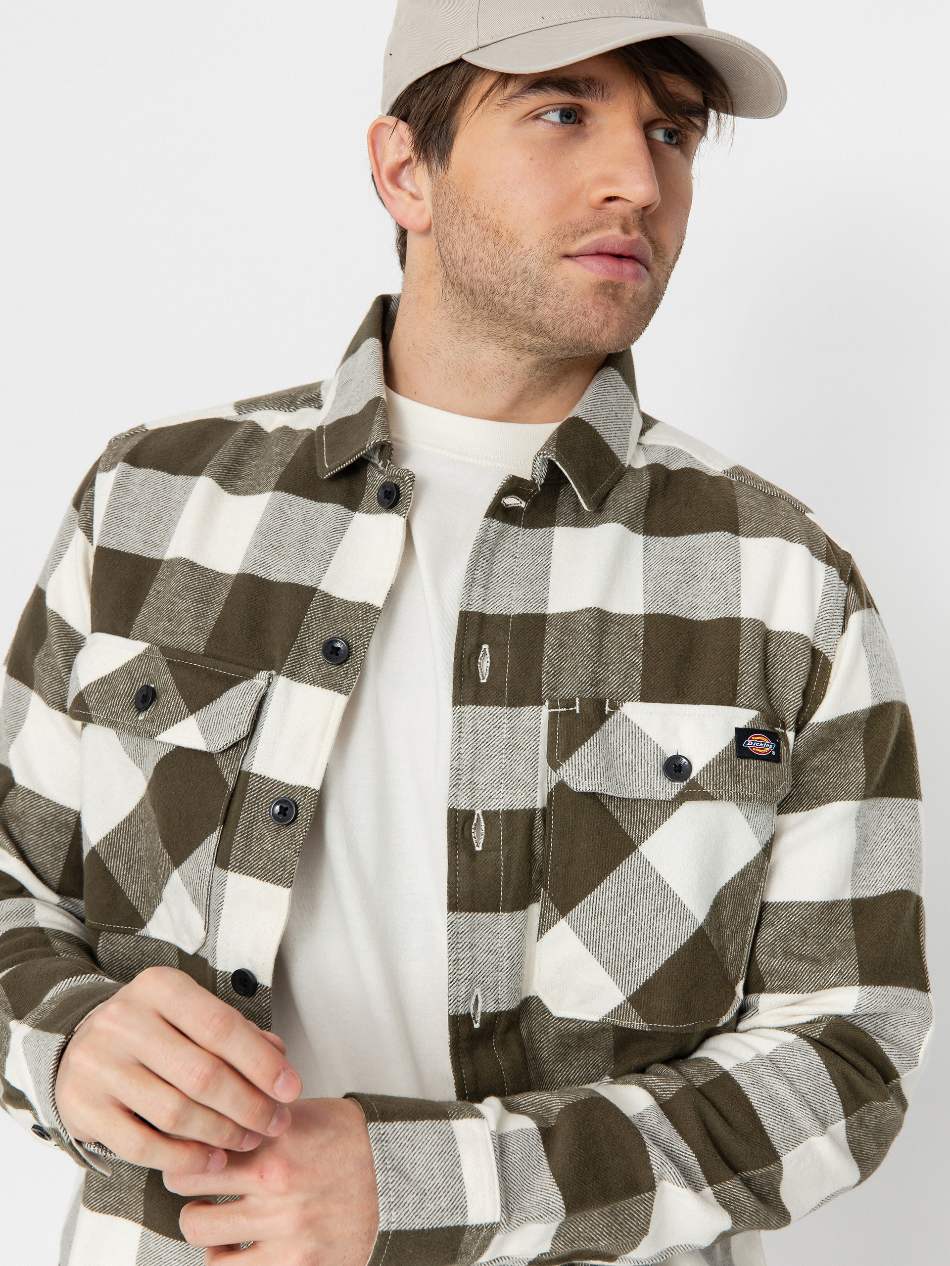 Košeľa Dickies New Sacramento (egret)