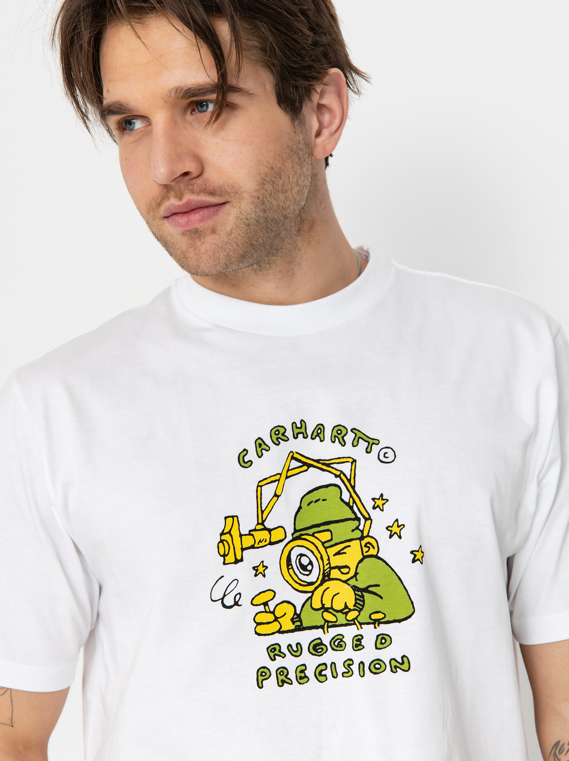 Tričko Carhartt WIP Precision Work (white)