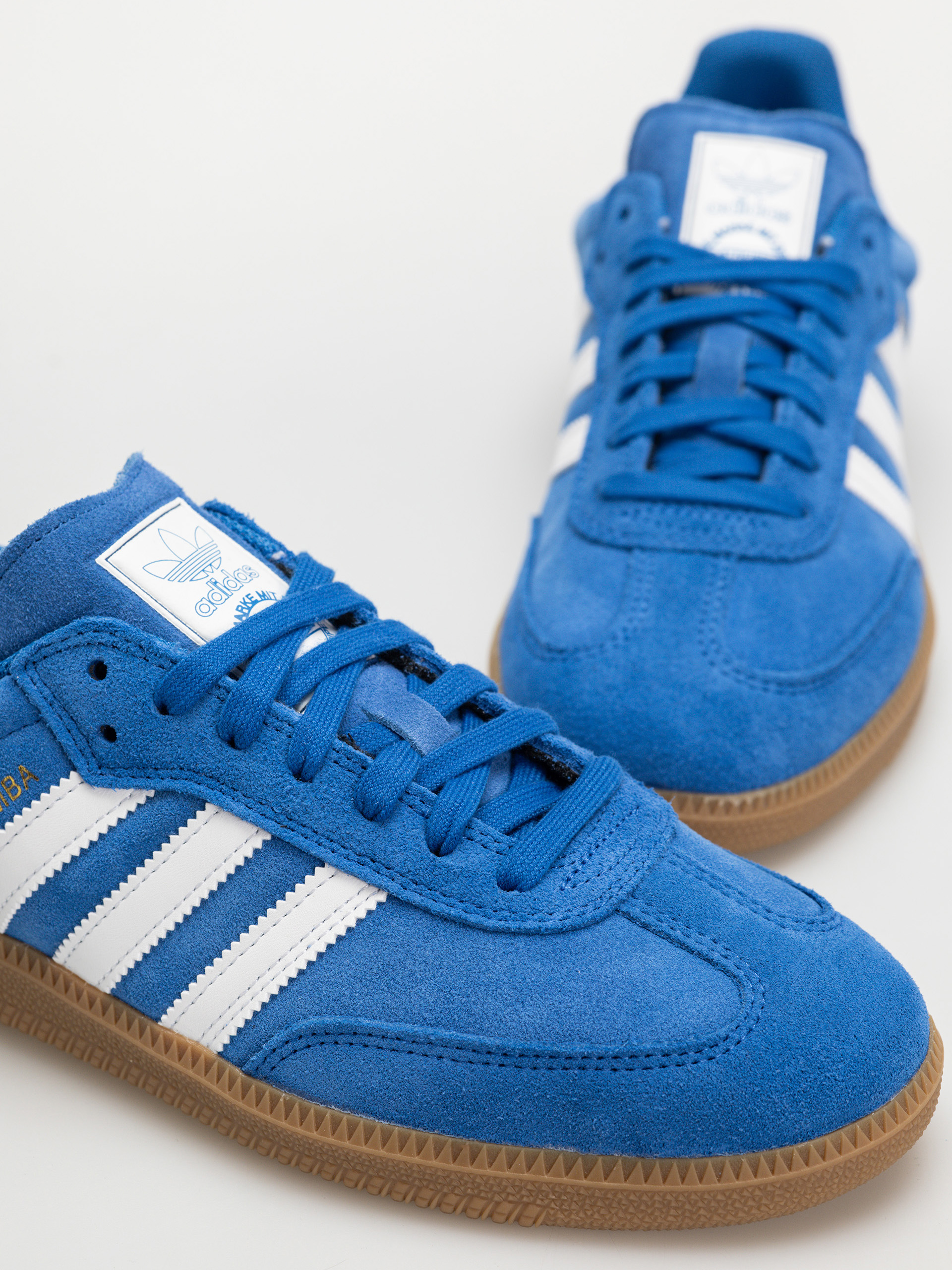 Topánky adidas Samba Adv (blubir/ftwwht/goldme)