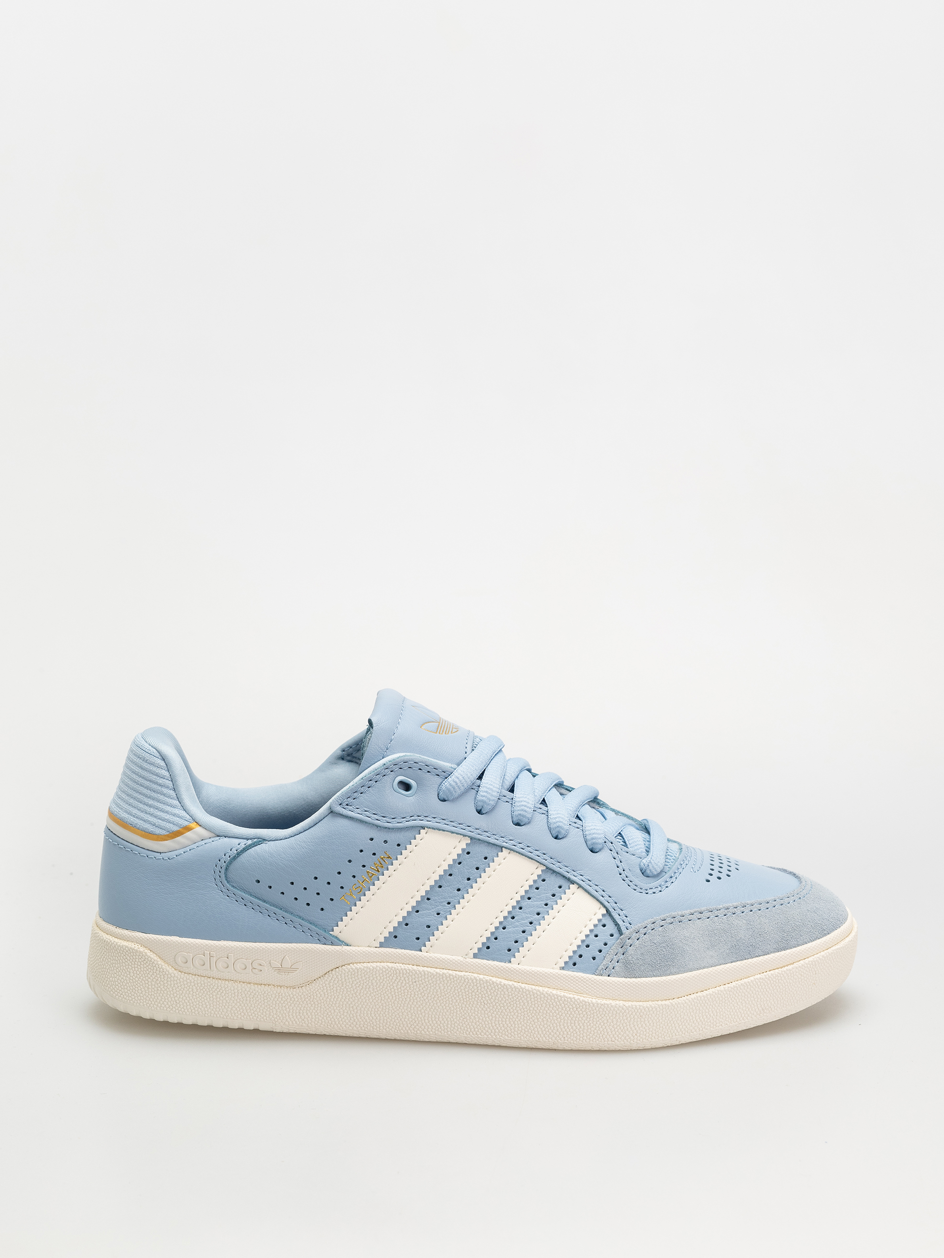 Topu00e1nky adidas Tyshawn Low (clesky/cwhite/goldmt)