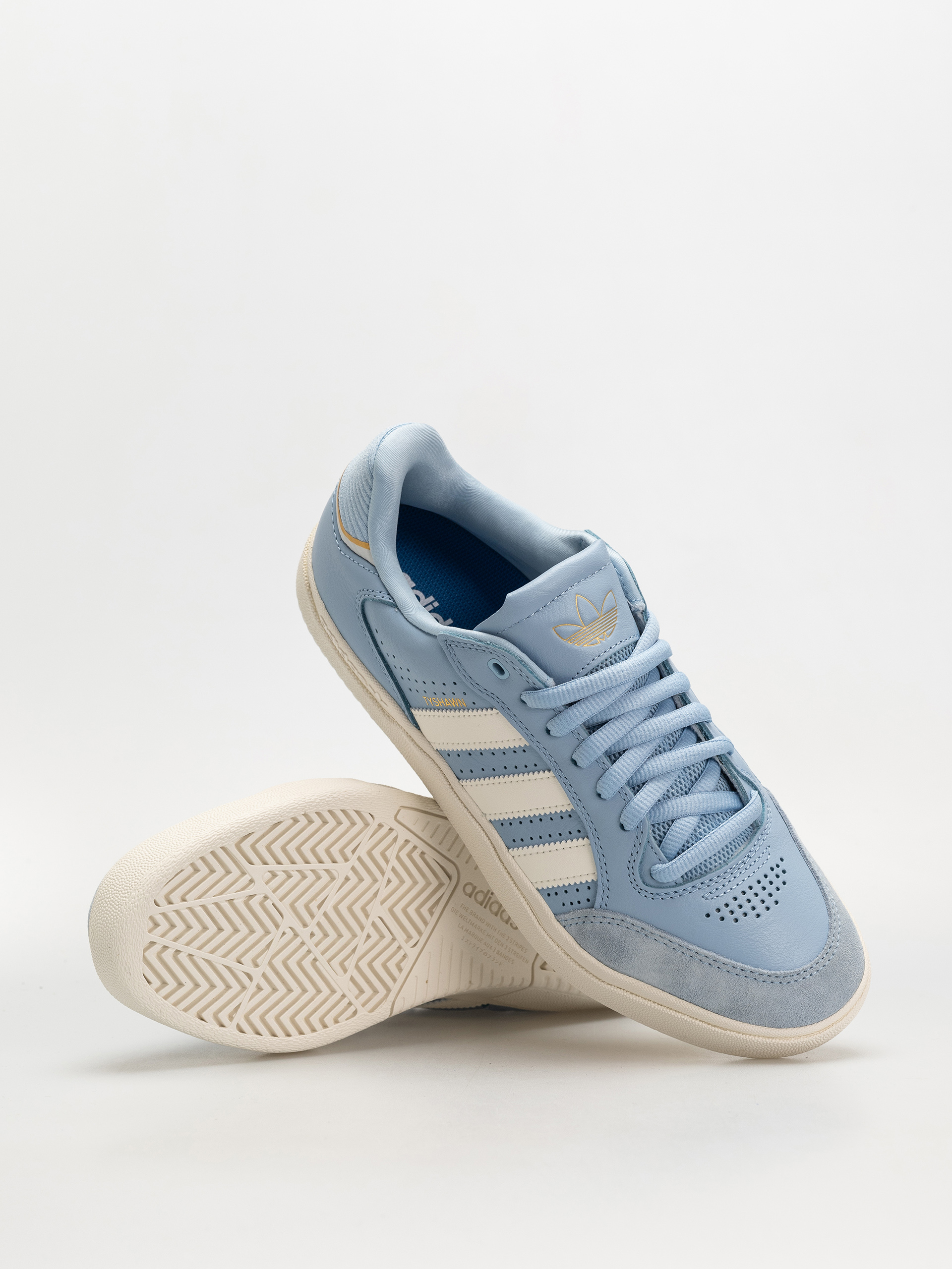 Topánky adidas Tyshawn Low (clesky/cwhite/goldmt)