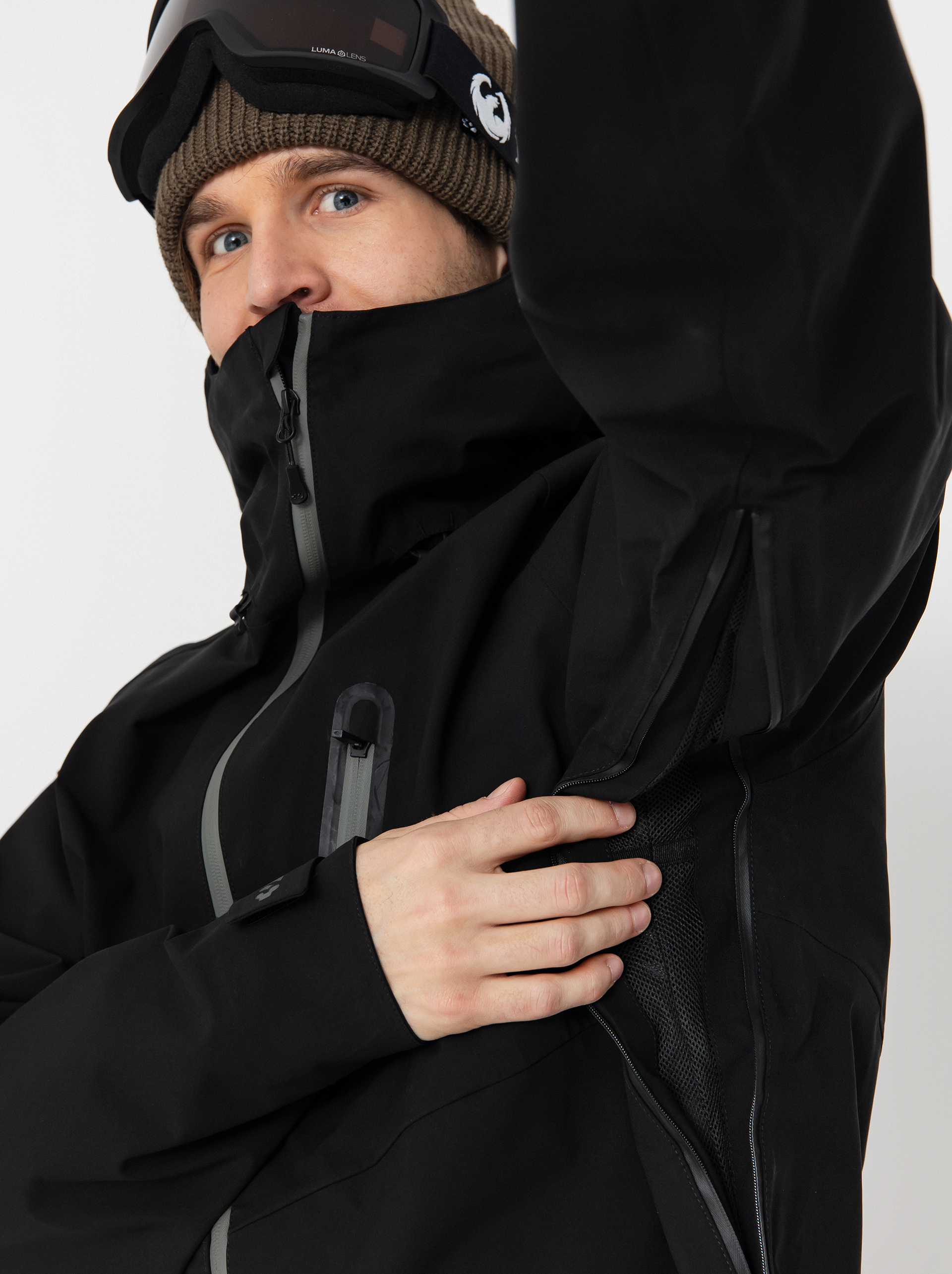 Pánska Snowboardová bunda ThirtyTwo Grasser (black)