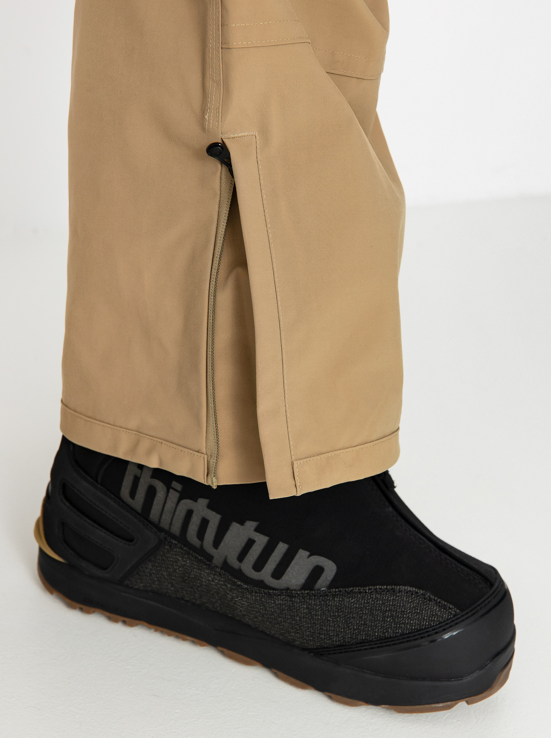 Pánske Snowboardové nohavice ThirtyTwo Basement Bib (khaki)