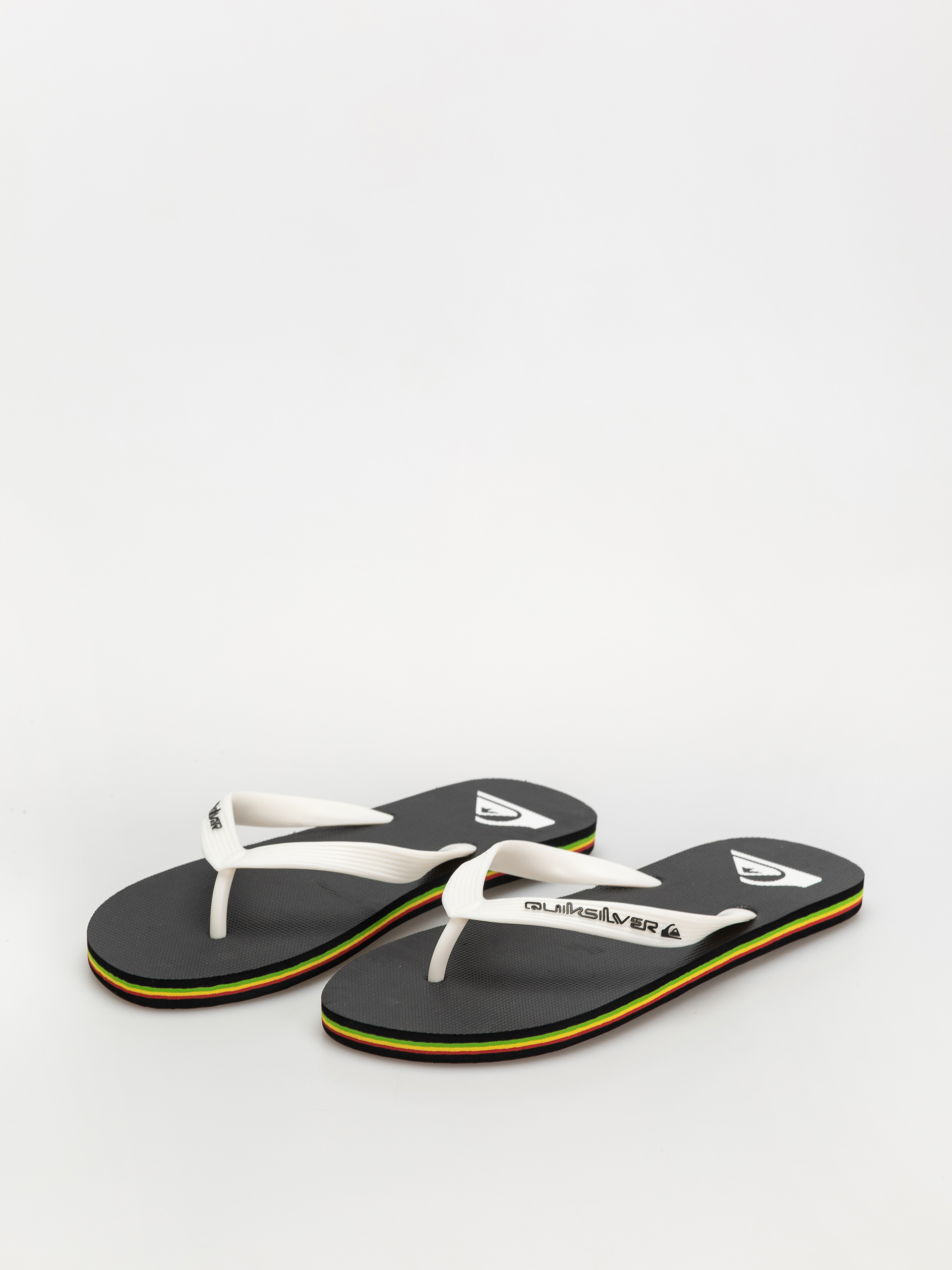 Plážovky Quiksilver Molokai Core (black/rasta)