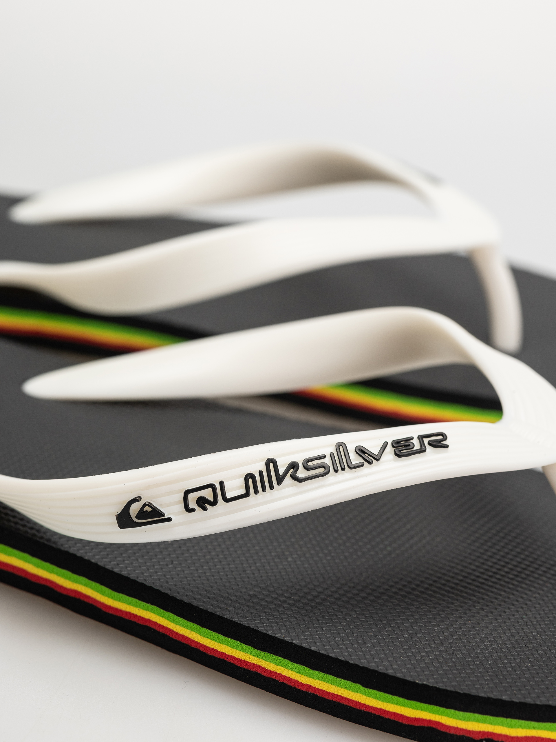 Plážovky Quiksilver Molokai Core (black/rasta)
