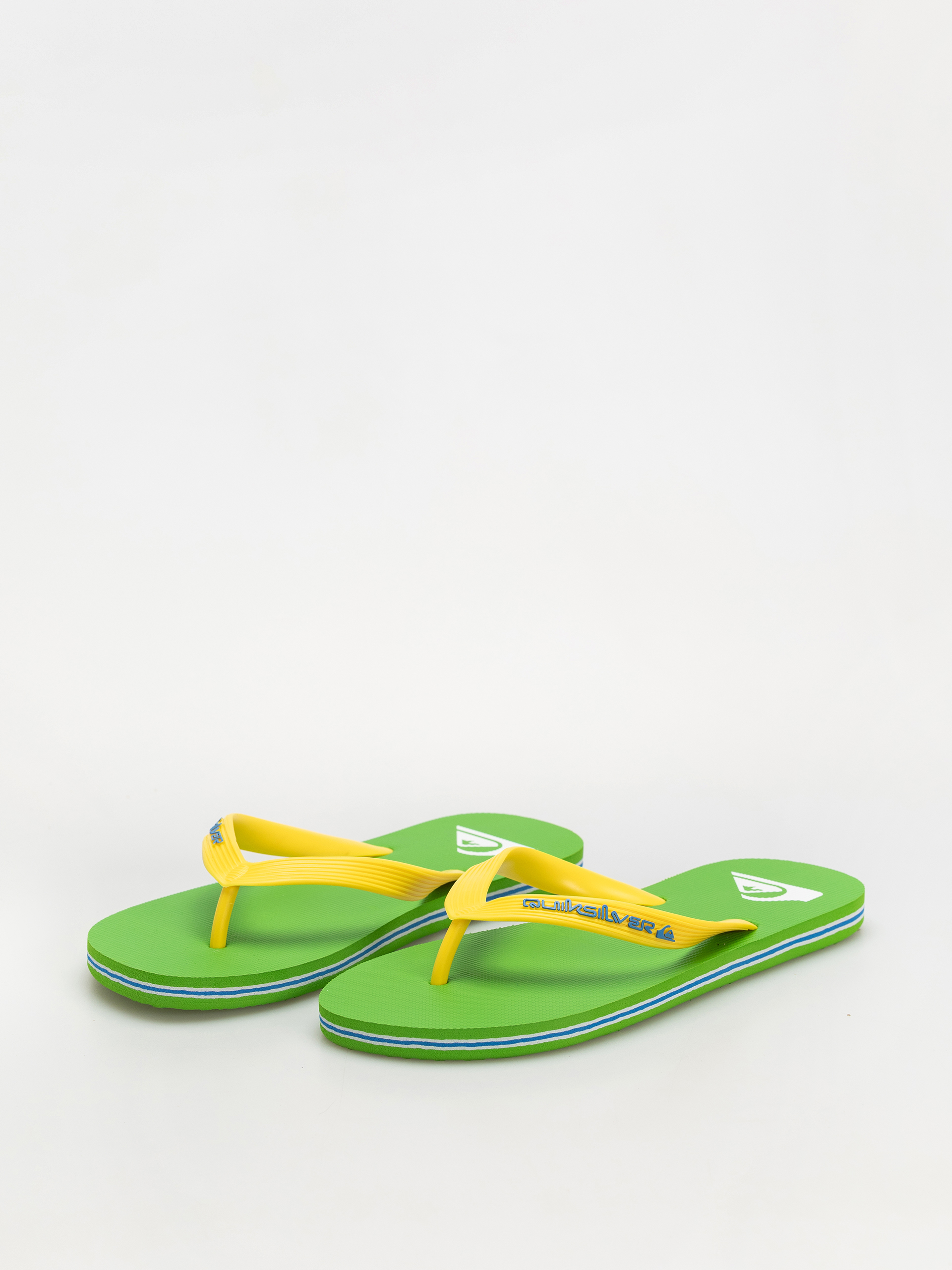 Plážovky Quiksilver Molokai Core (green/yellow)