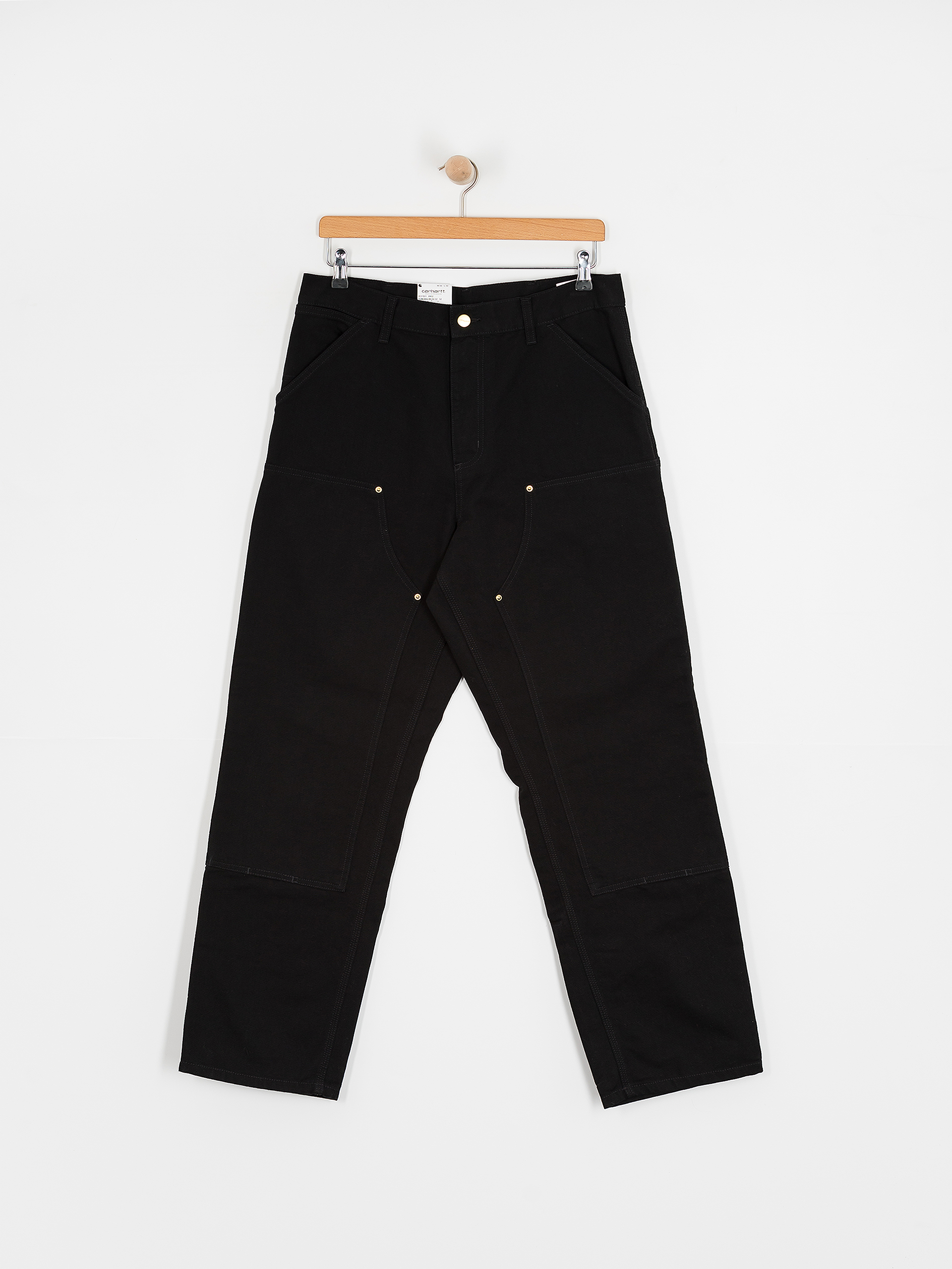 Nohavice Carhartt WIP Double Knee (black)