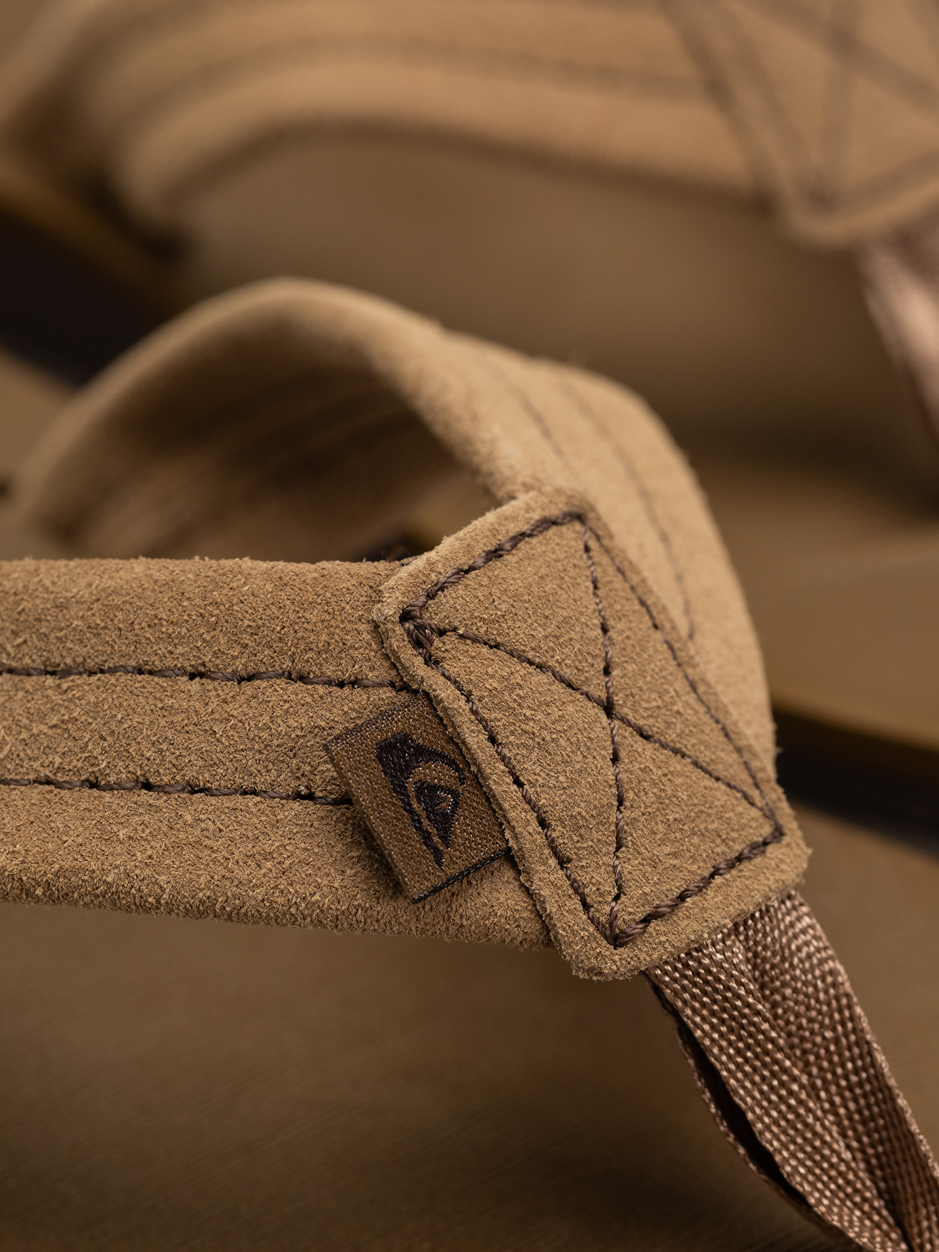 Plážovky Quiksilver Carver Suede Core (tan 1)