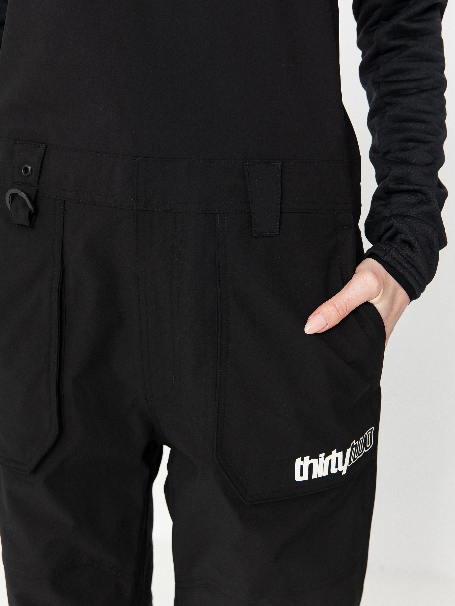 Dámske Snowboardové nohavice ThirtyTwo Basement Bib (black)