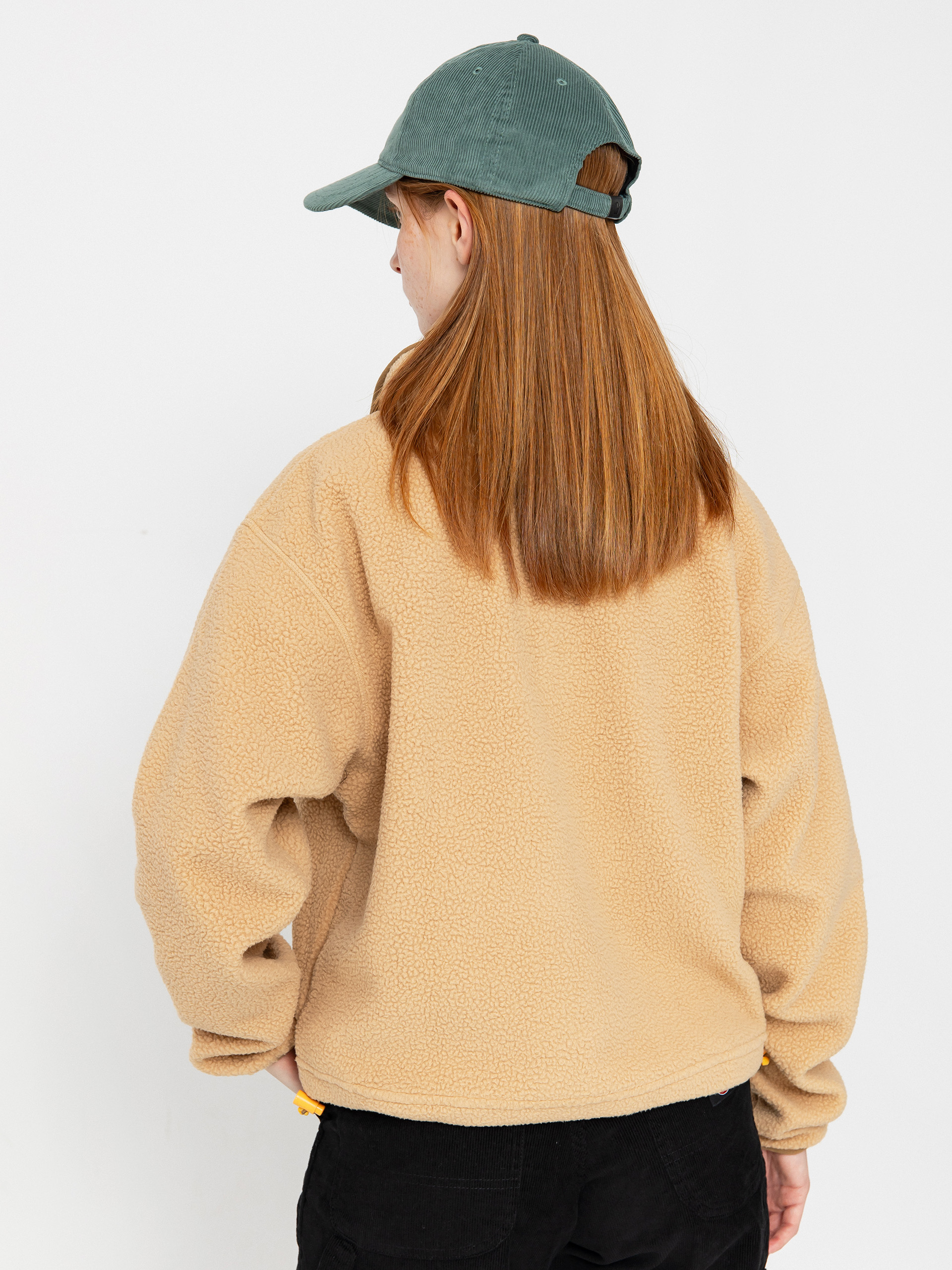 Dámsky Flísová mikina Columbia Helvetia II Cropped Half Snap (canoe)