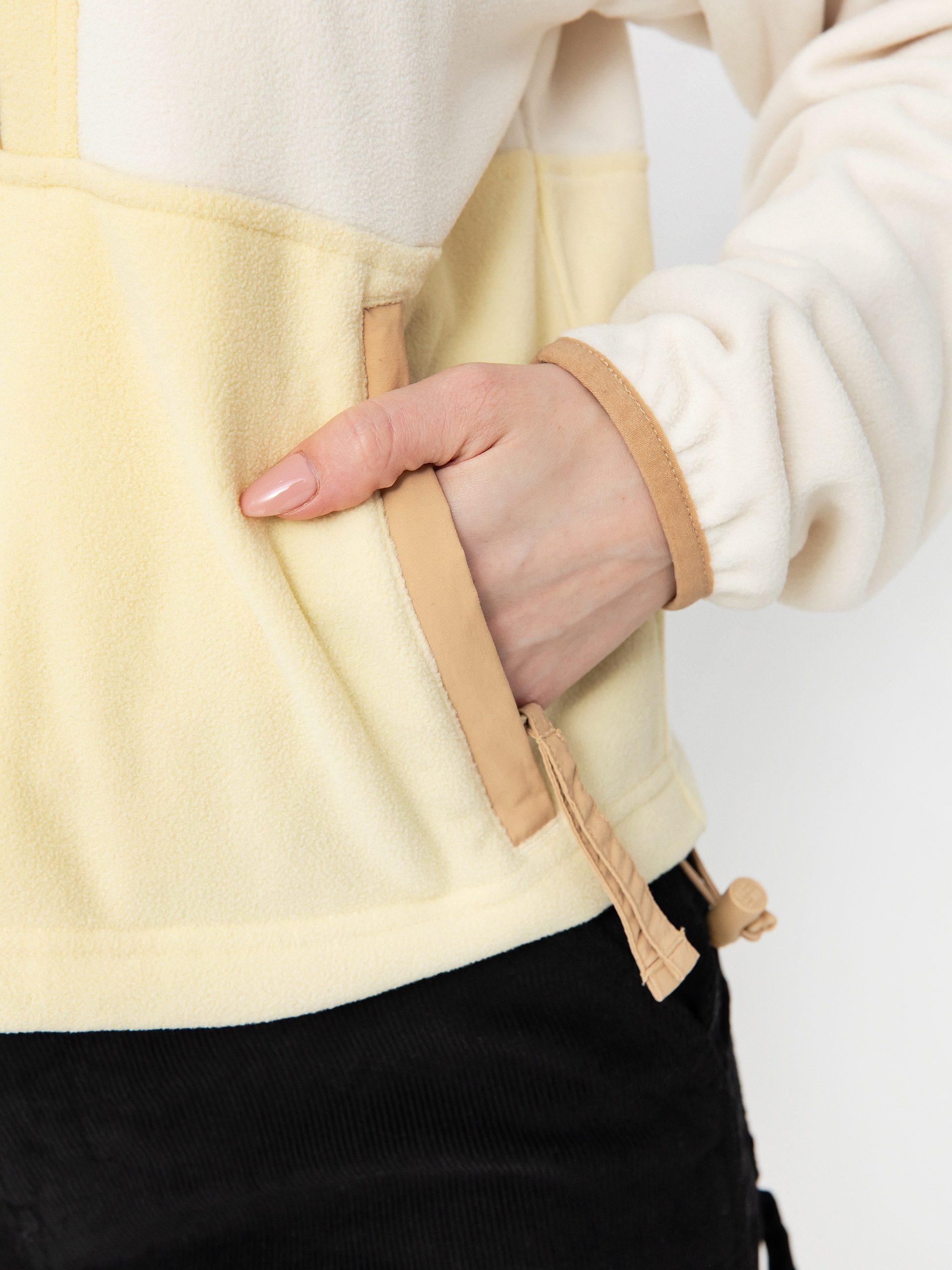 Dámsky Flísová mikina Columbia Backbowl II Full Zip (chalk/lemon wa)