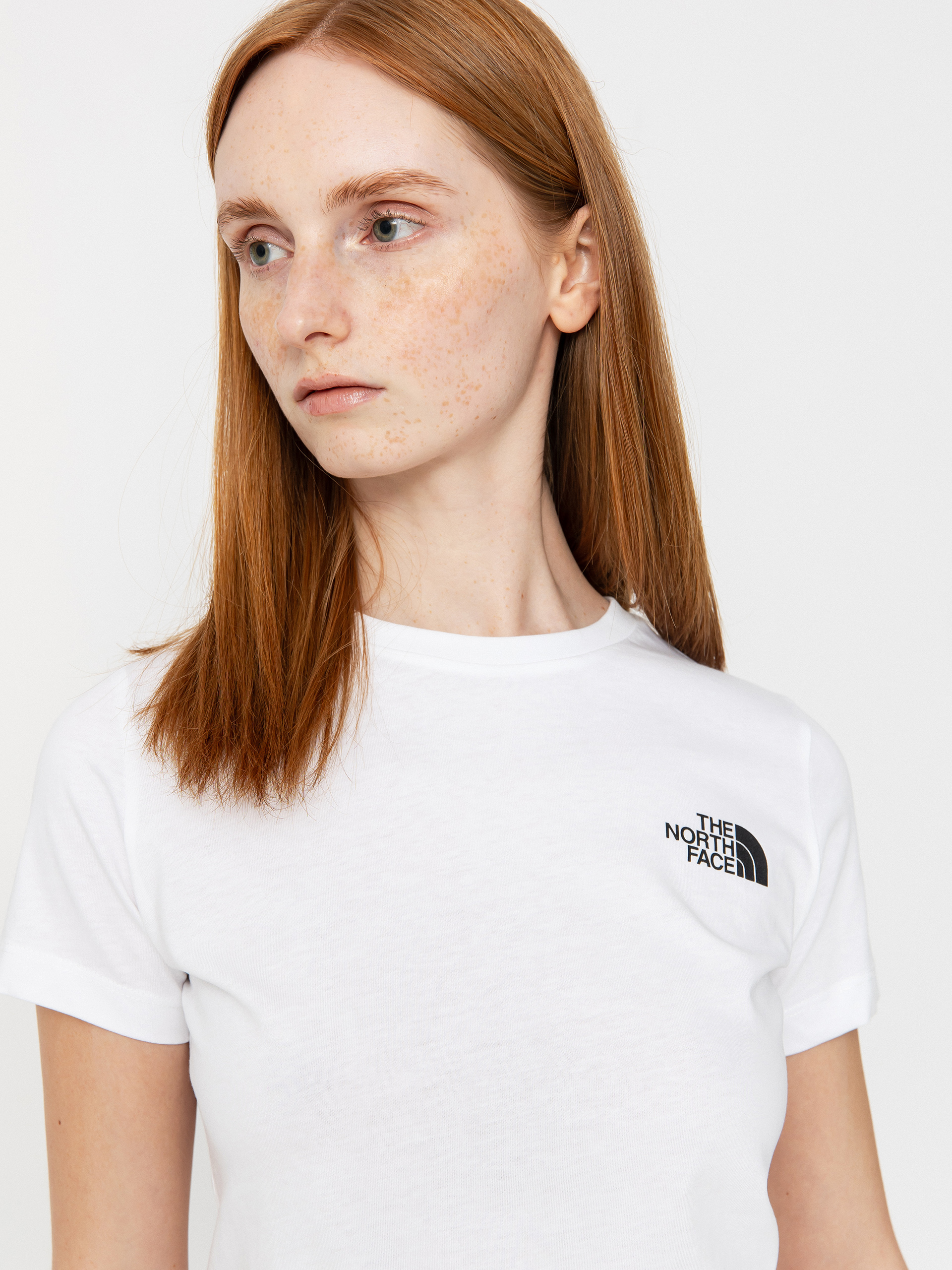 Tričko The North Face Box Nse Slim Wmn (tnf white)