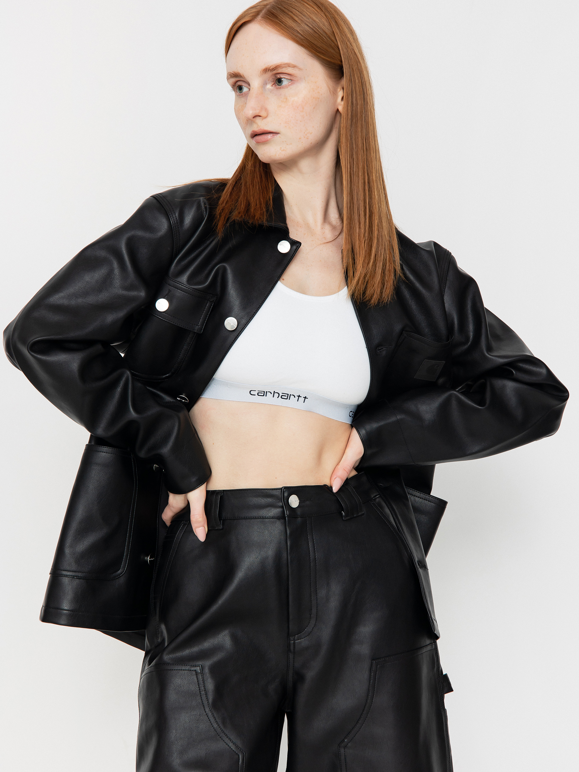 Bunda Carhartt WIP Michigan Wmn (black)