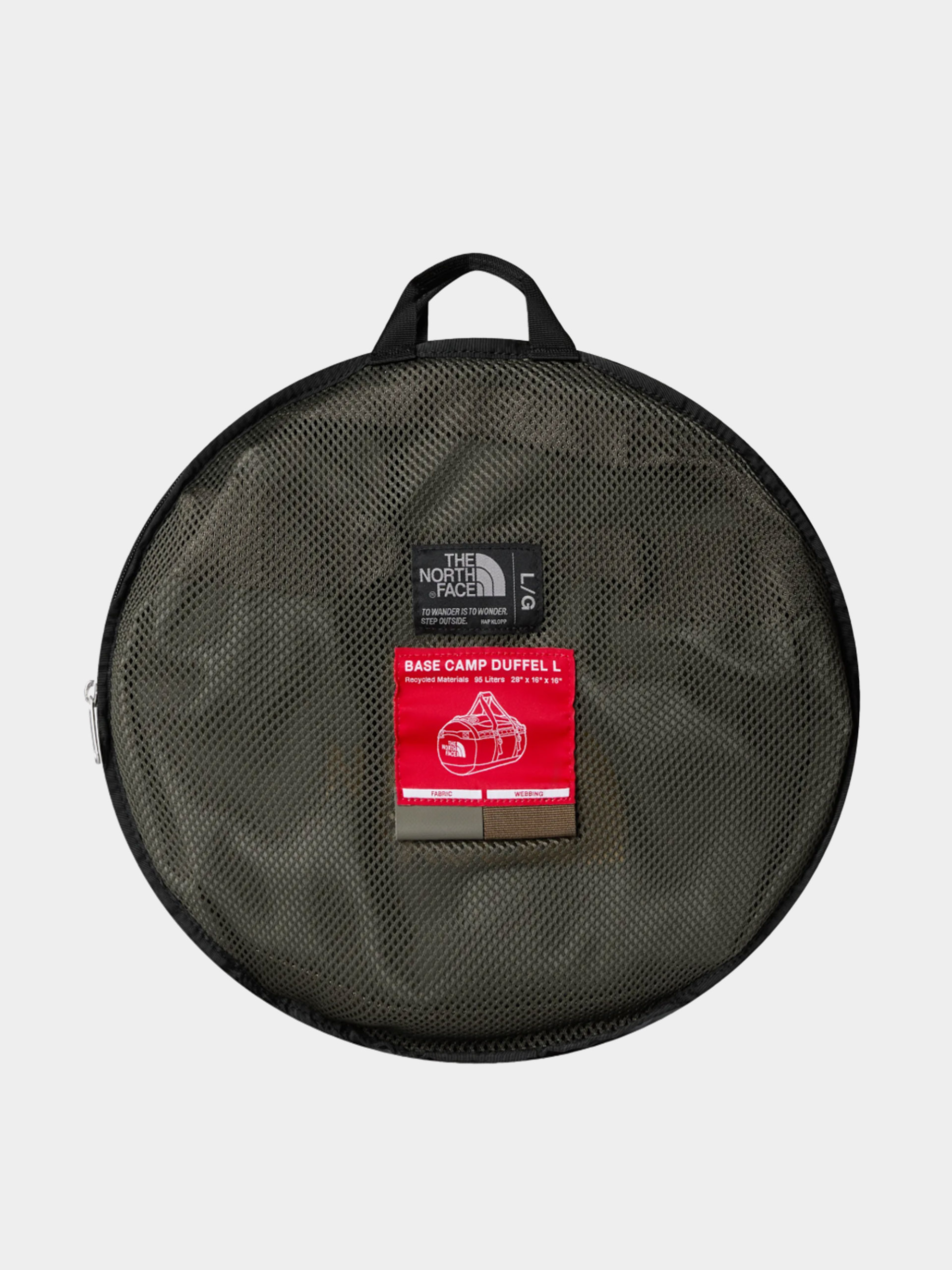 Taška The North Face Base Camp Duffel L (new taupe green smokey)