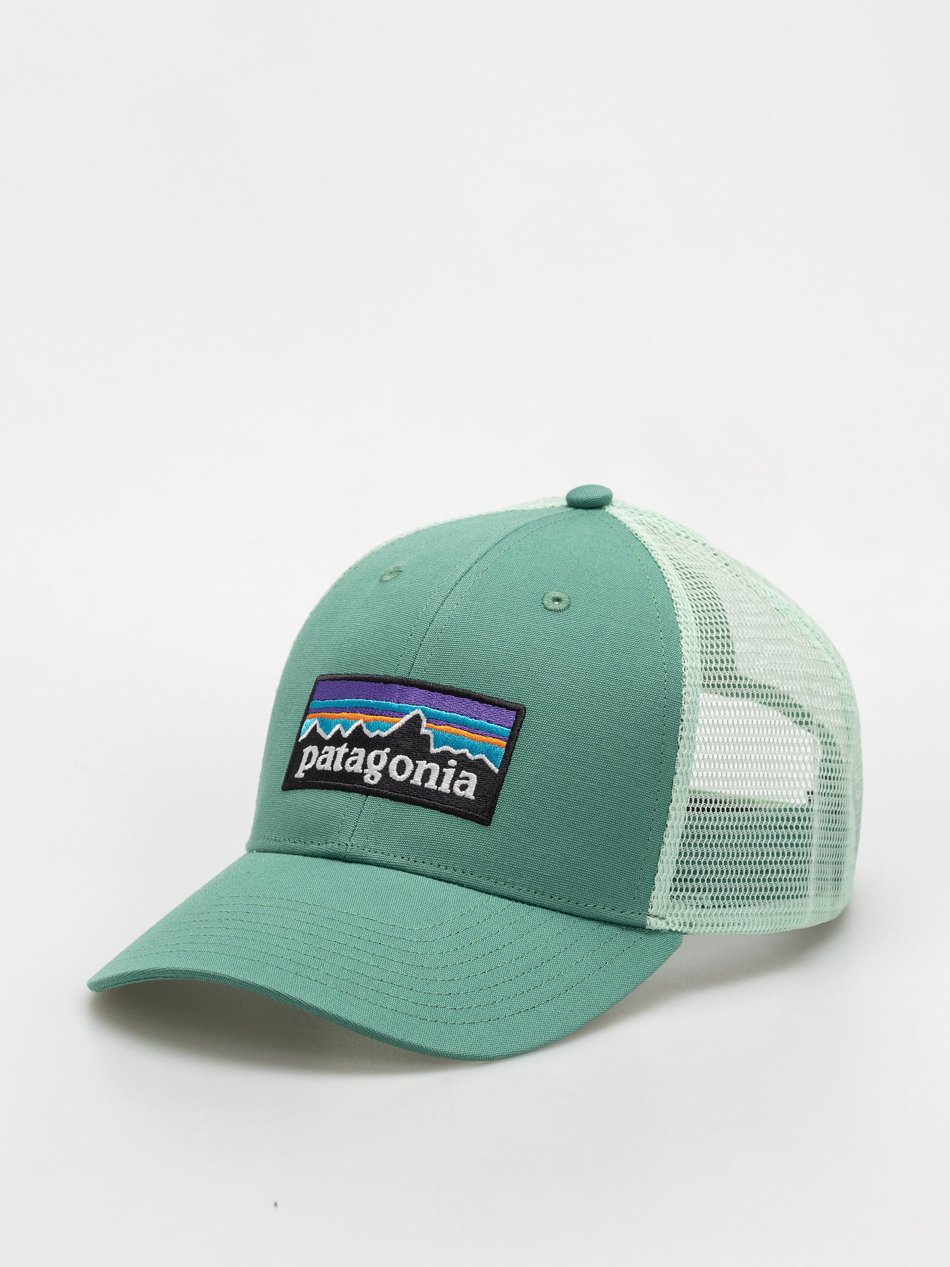 Šiltovka Patagonia P 6 Logo LoPro Trucker (heartleaf green)