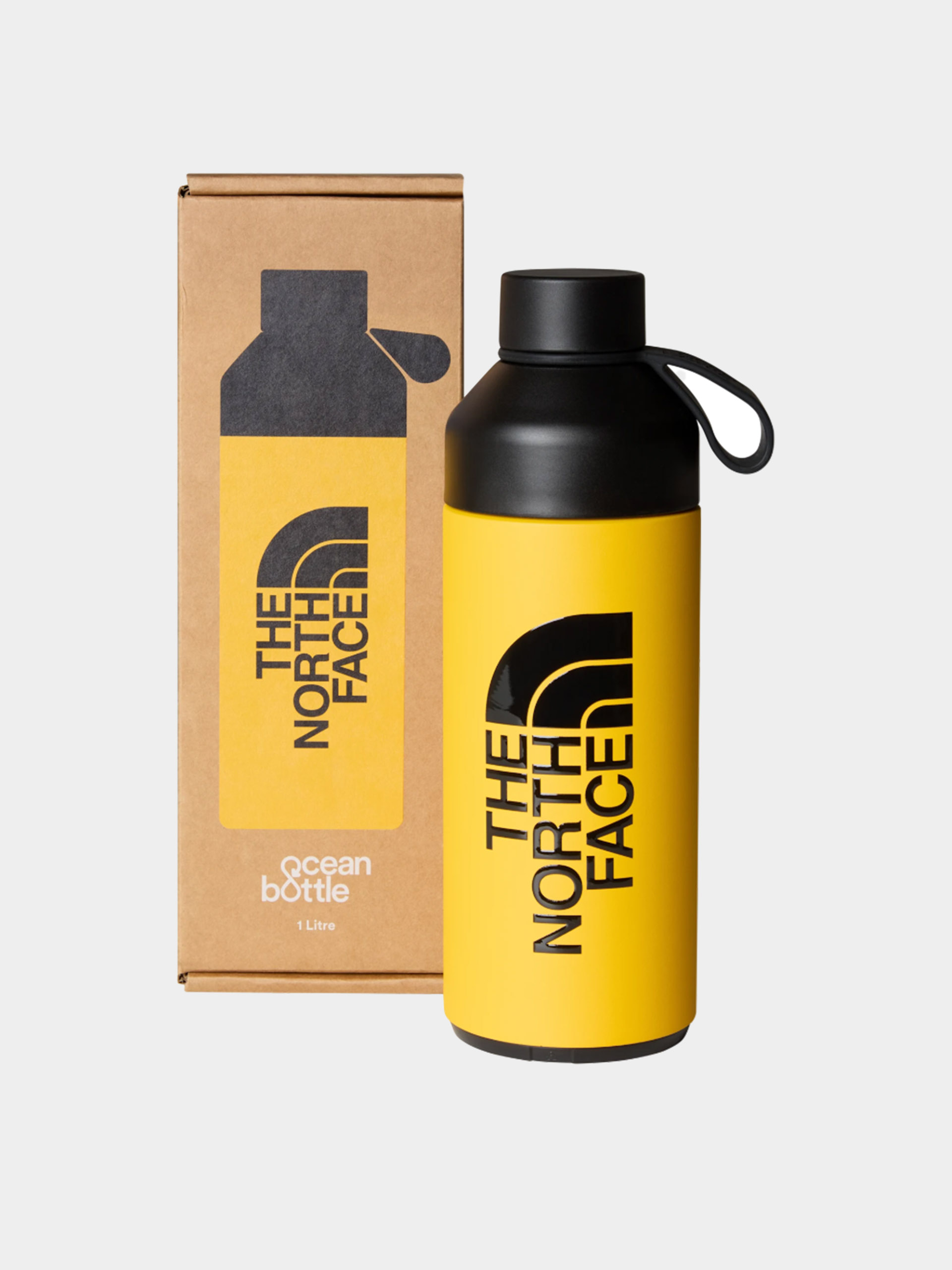 Fľaša The North Face Water Bottle 1L (summit gold/tnf black)