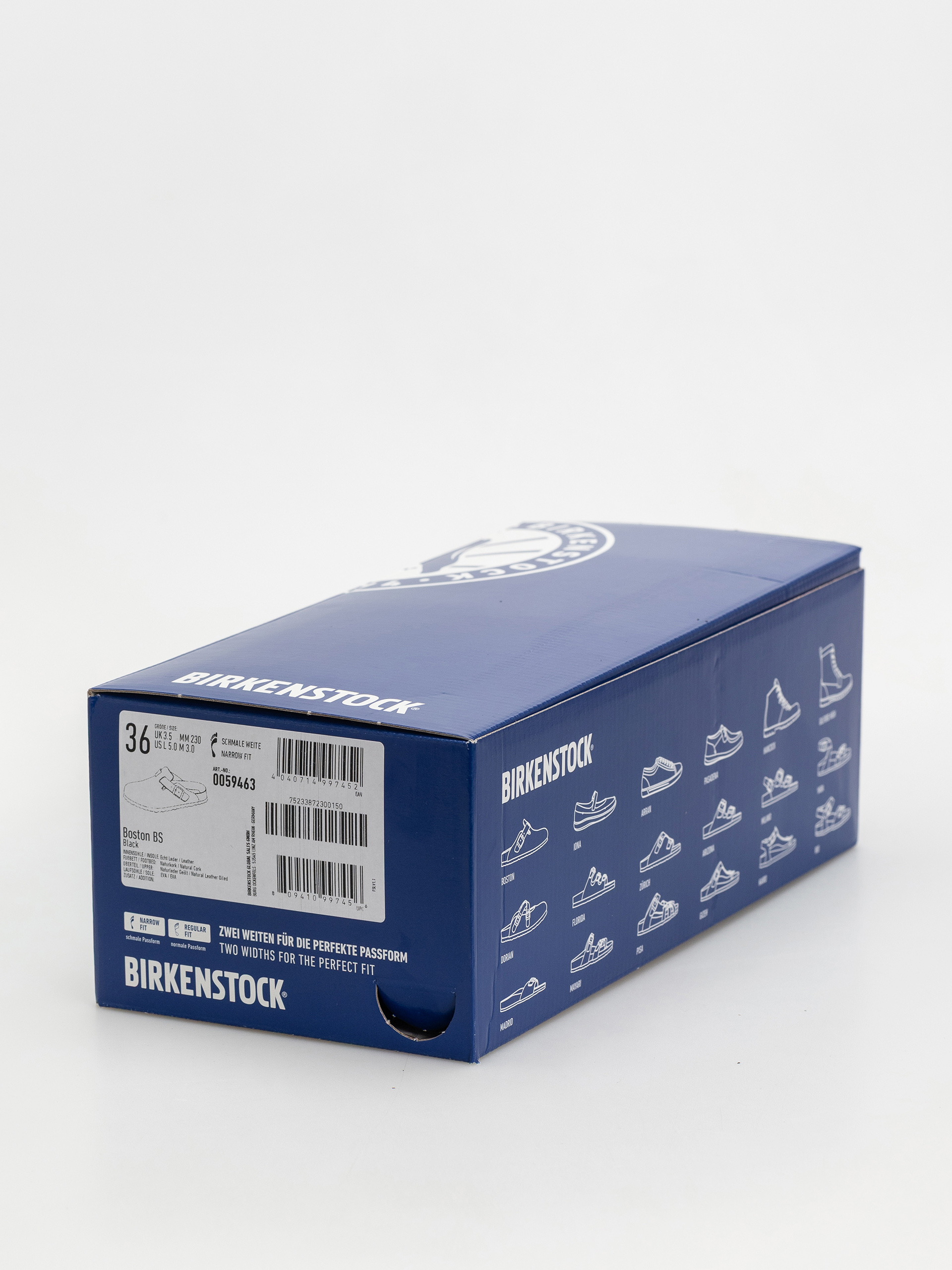 Šľapky Birkenstock Boston Oiled Leather Narrow Wmn (black)