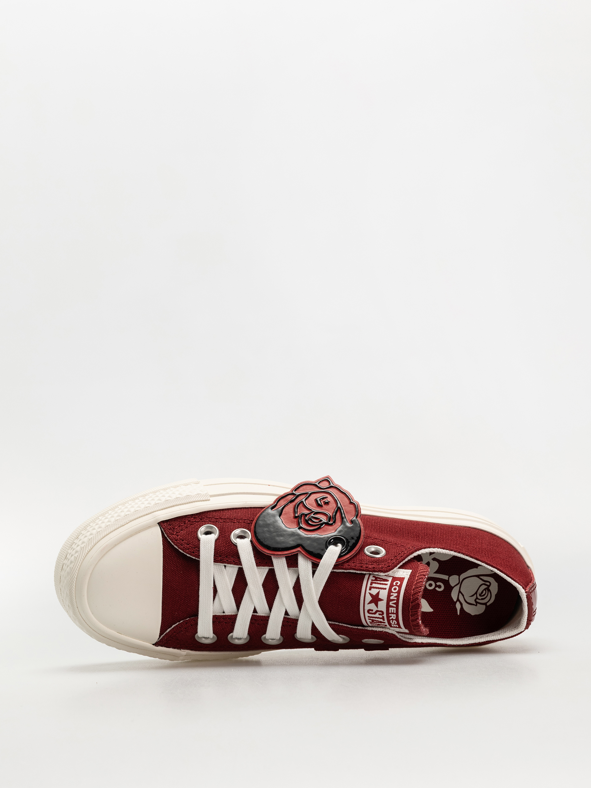 Tenisky Converse Chuck Taylor All Star Lift Ox Wmn (park red/vintage white/egret)