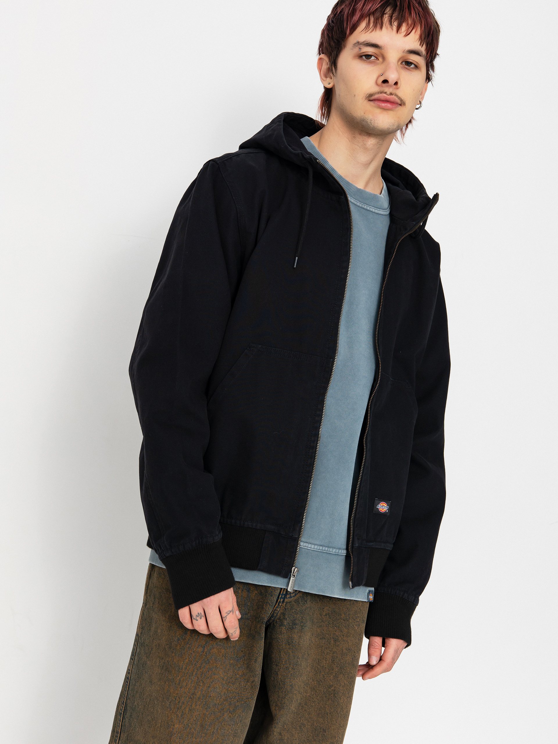 Bunda Dickies Duck Canvas Unlined (stone washed black)