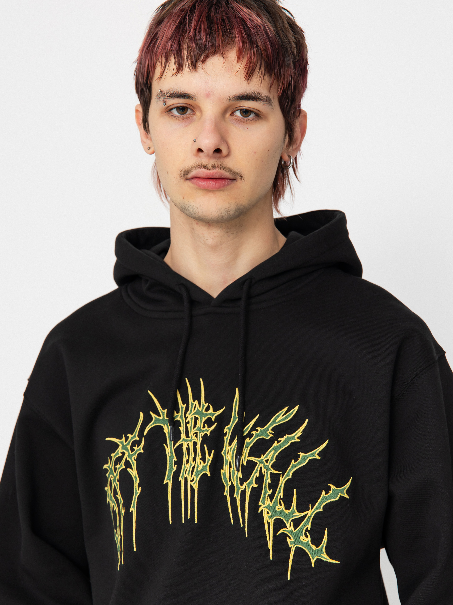 Mikina s kapucňou Vans Metal Arch HD (black)