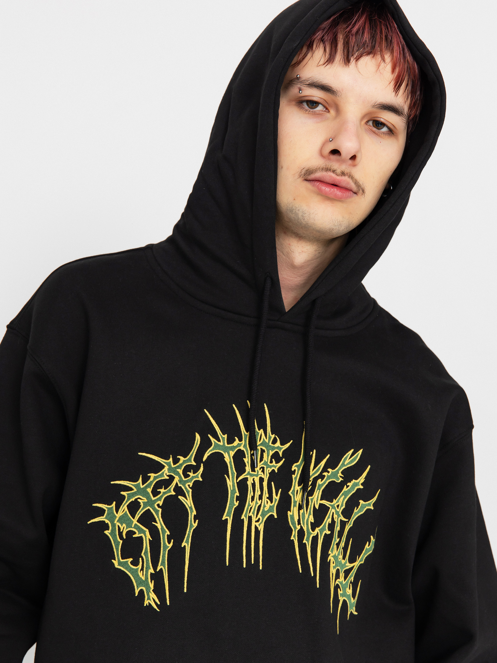 Mikina s kapucňou Vans Metal Arch HD (black)