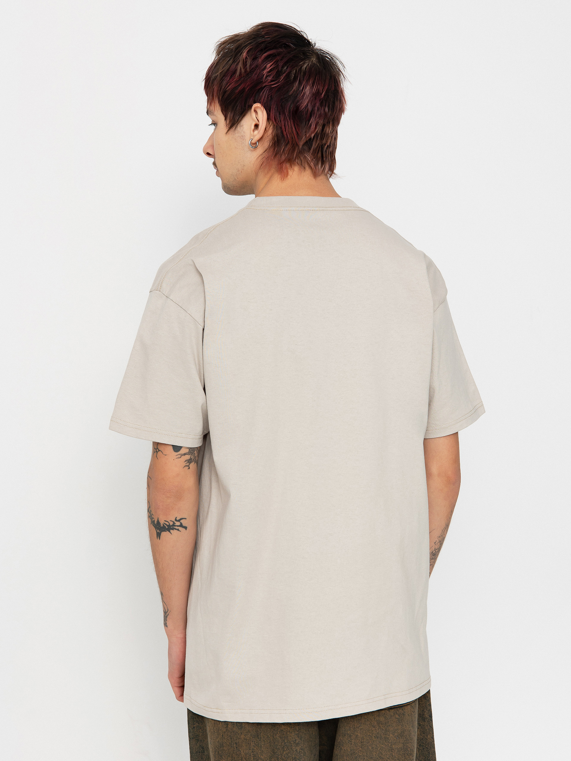 Tričko OBEY Osaka Photo (silver grey)