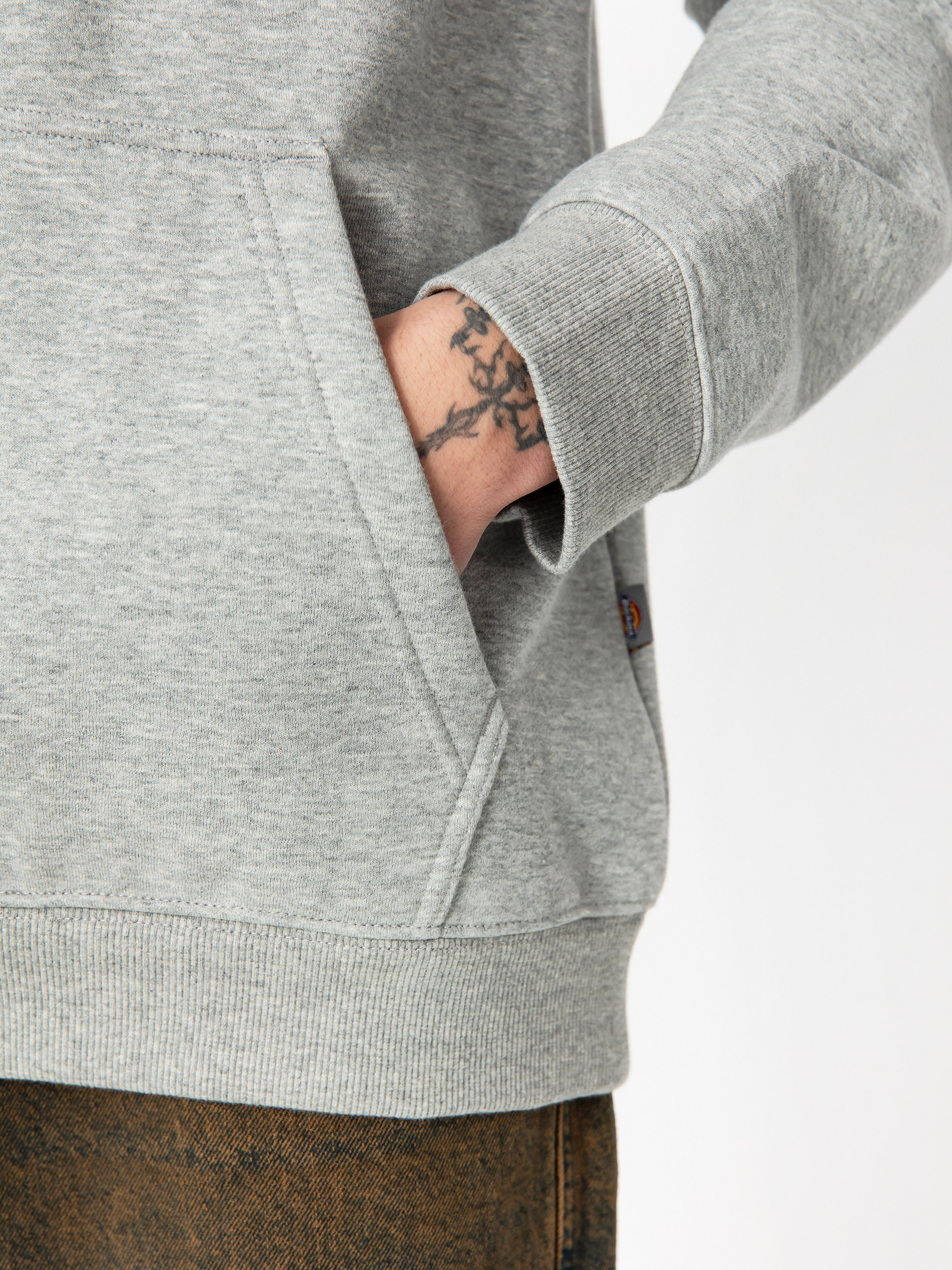 Mikina s kapucňou Dickies Oakport HD (heather grey)