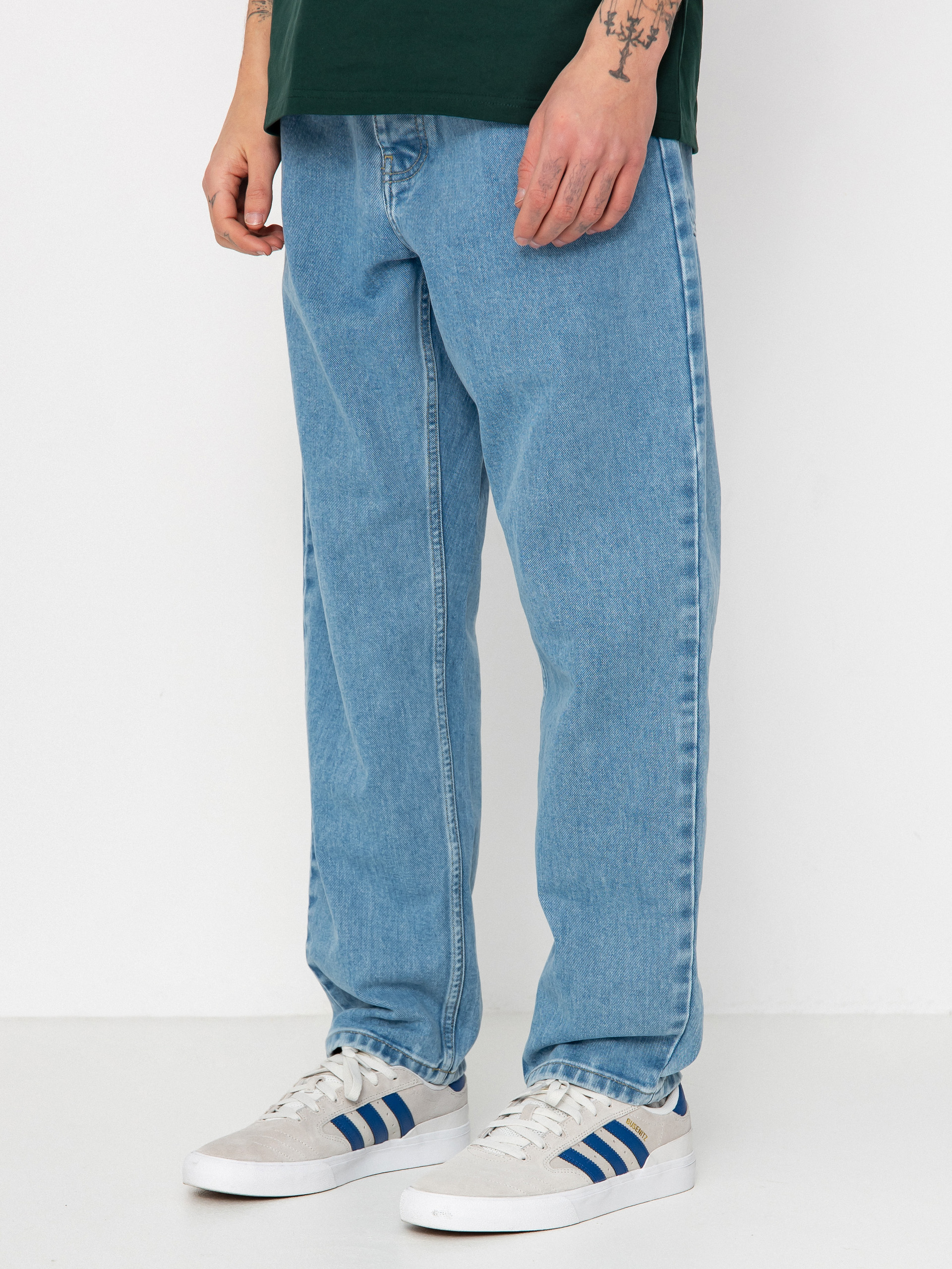 Nohavice Carhartt WIP Newel (blue)