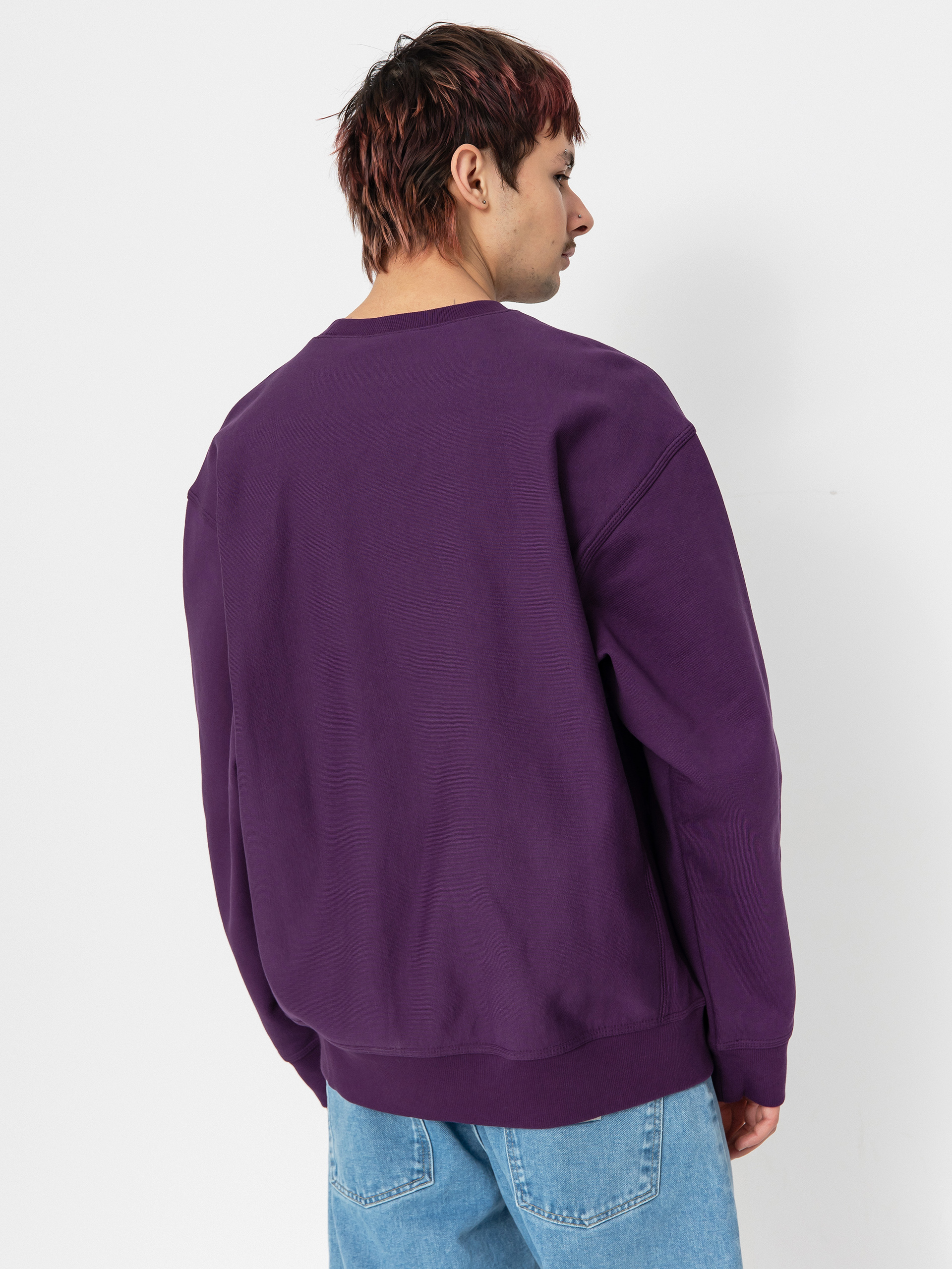 Mikina Carhartt WIP American Script (huckleberry)