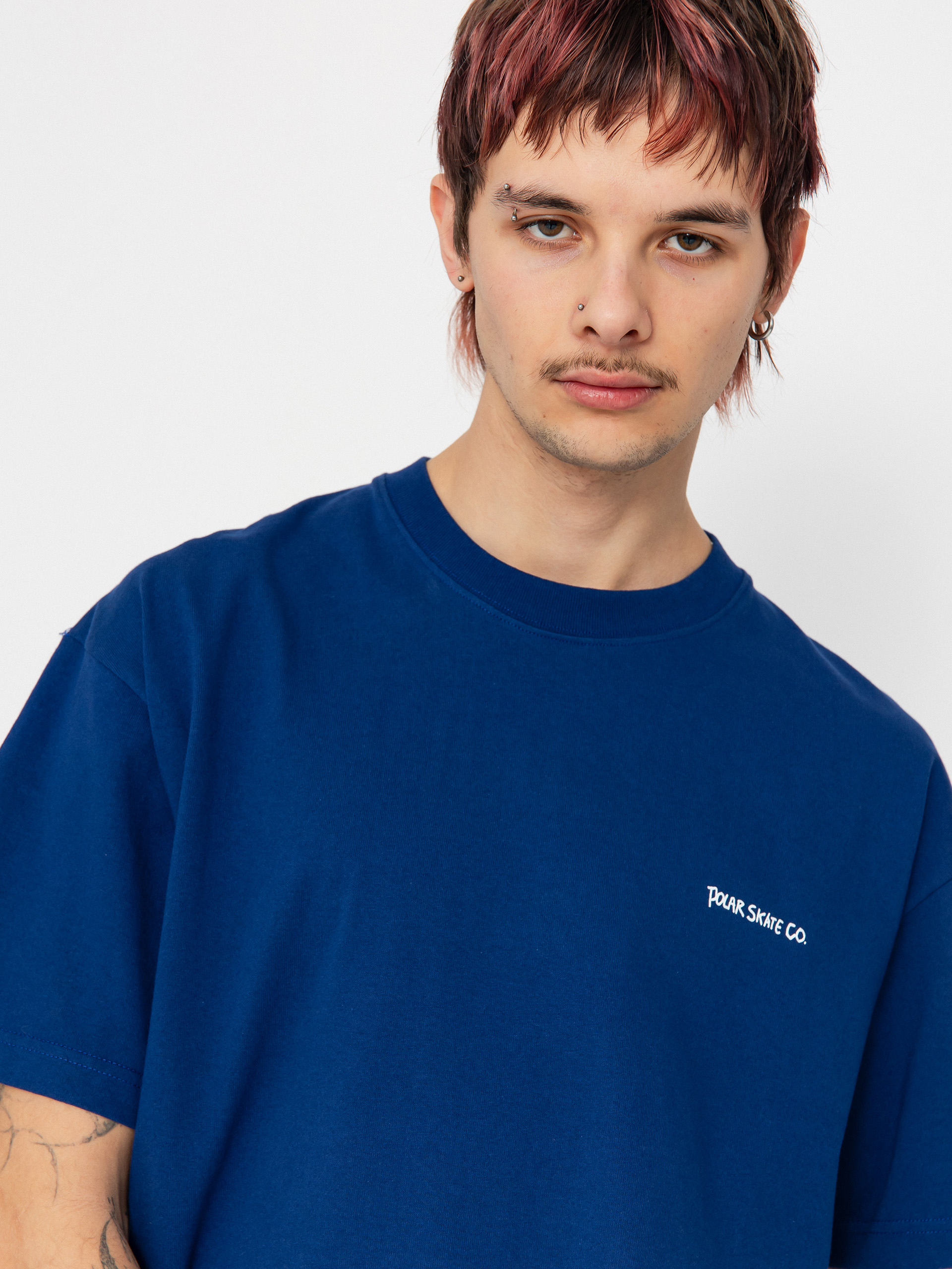 Tričko Polar Skate Life In a Bubble (deep royal blue)