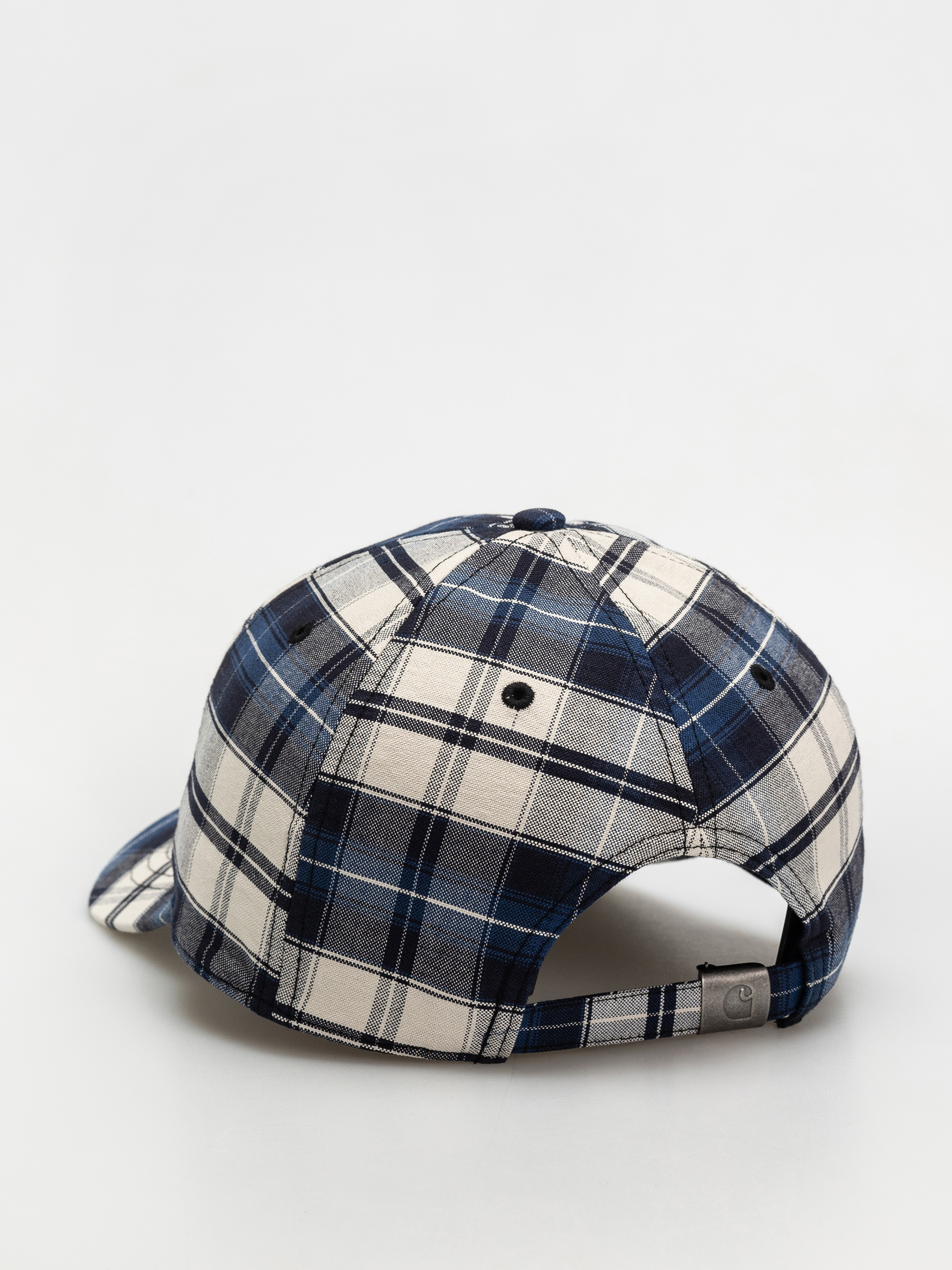 Šiltovka Carhartt WIP Tarbell (tarbell check/dark navy/white)