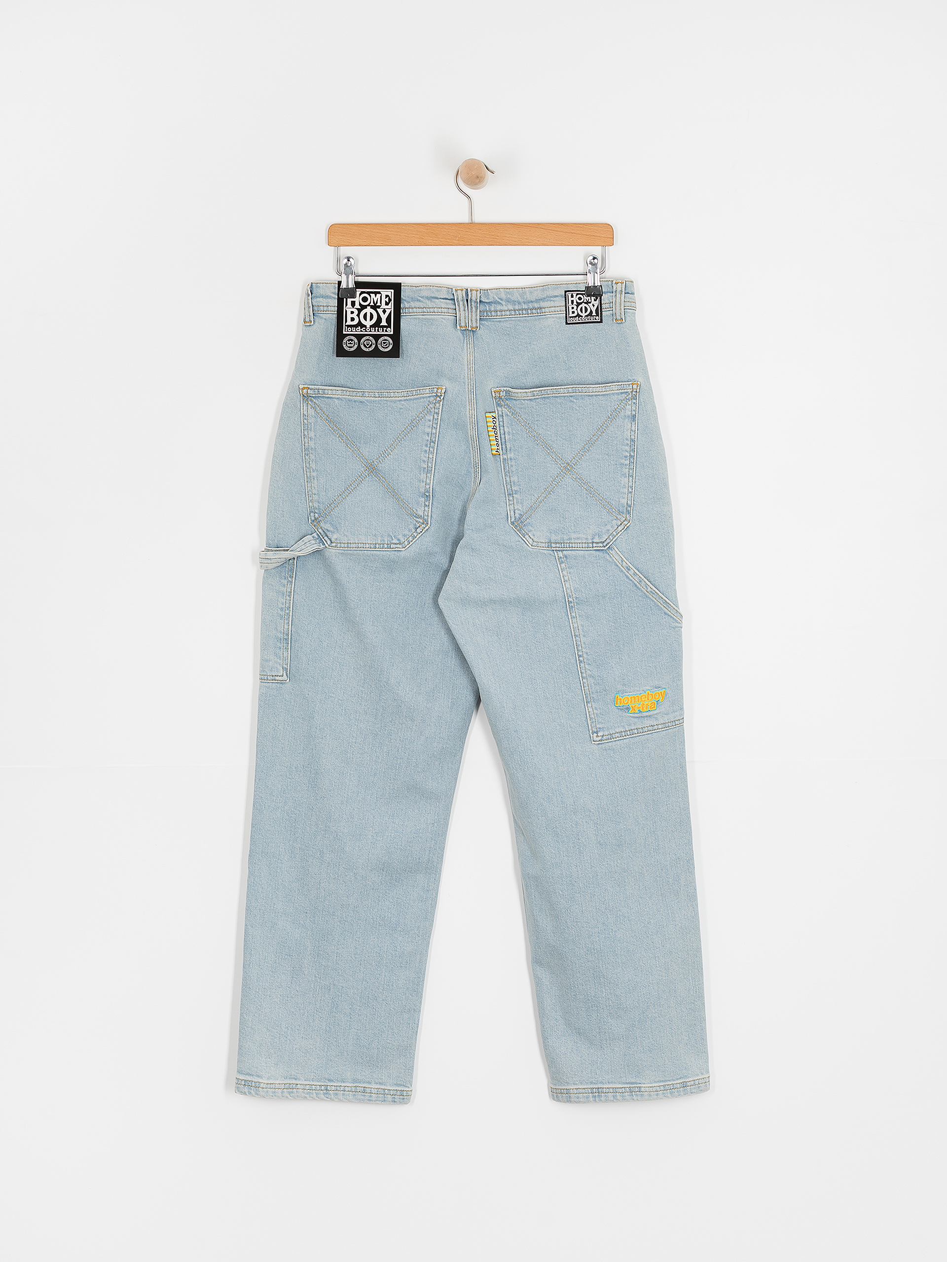 Nohavice Homeboy X Tra Work Pants Denim (moon)