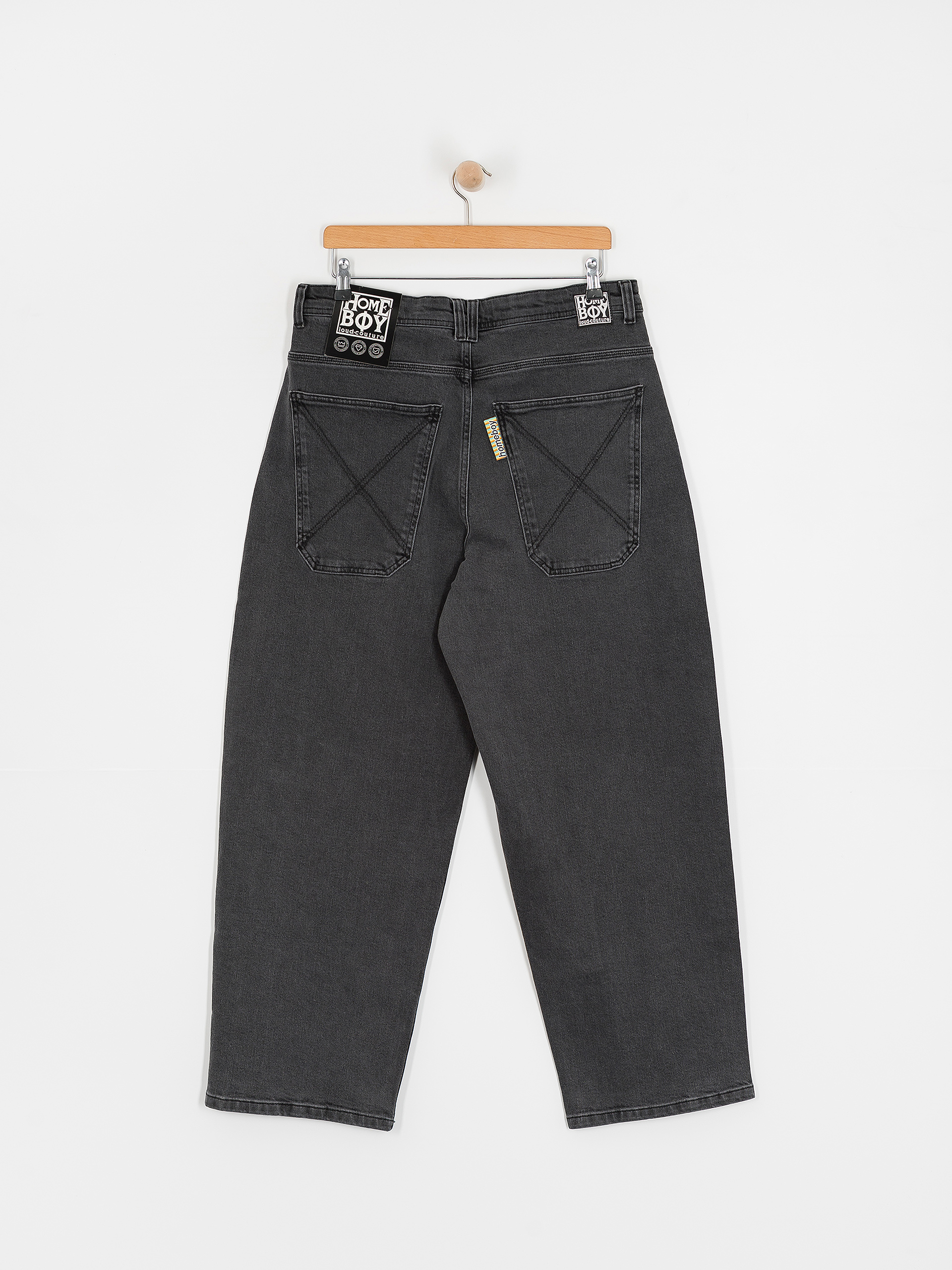 Nohavice Homeboy X Tra Monster Denim (washed grey)