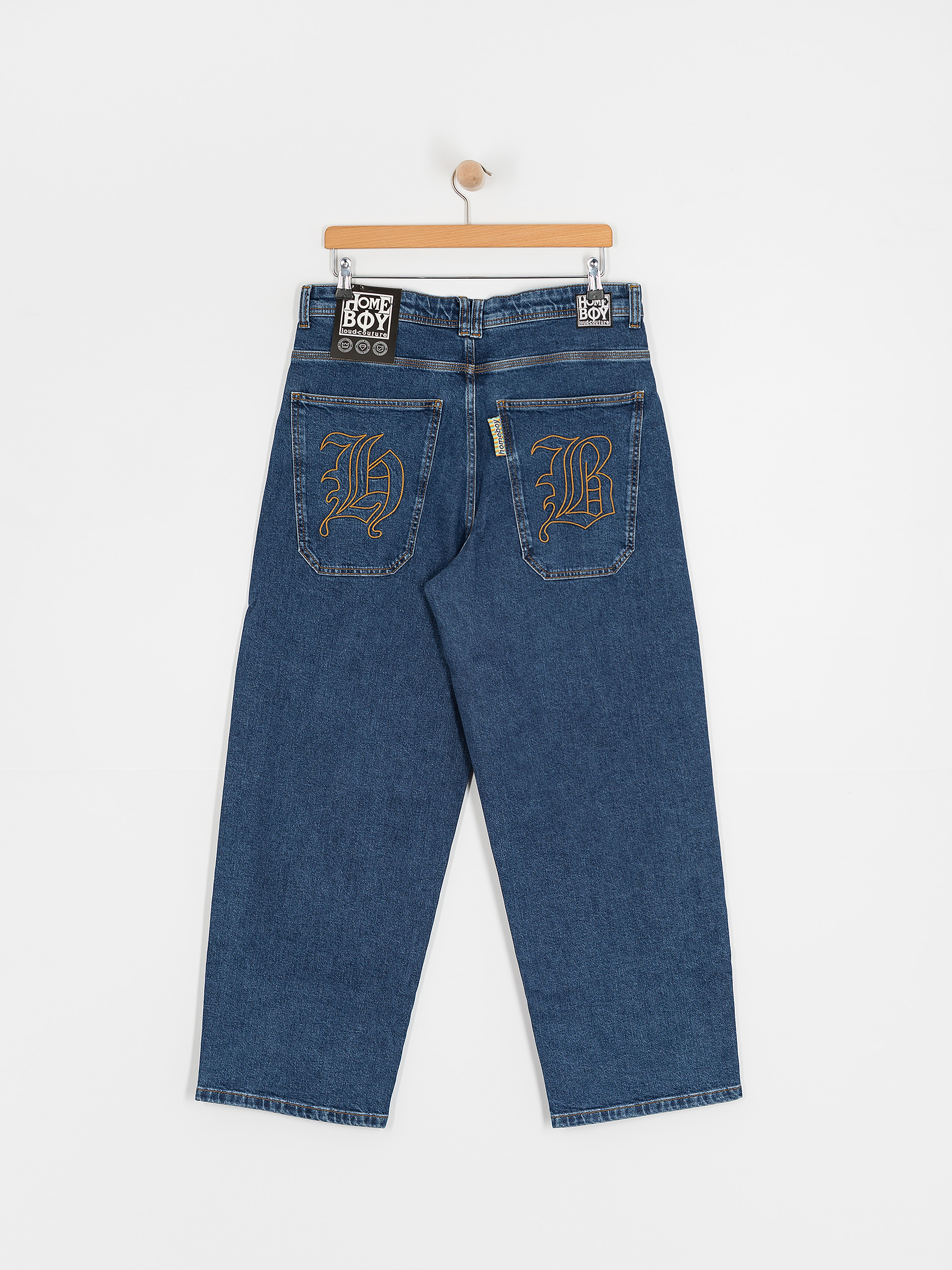 Nohavice Homeboy X Tra Monster Gothic Denim (washed blue)