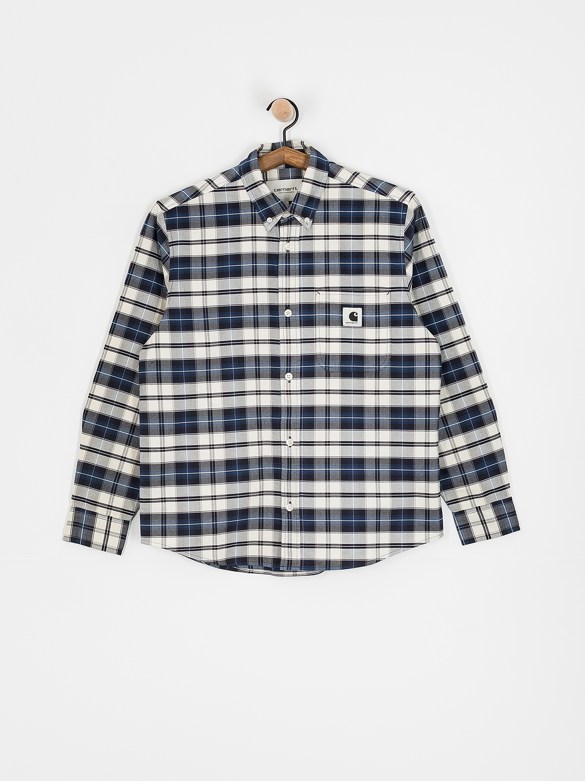 Košeľa Carhartt WIP Tarbell Wmn (tarbell check/dark navy/white)