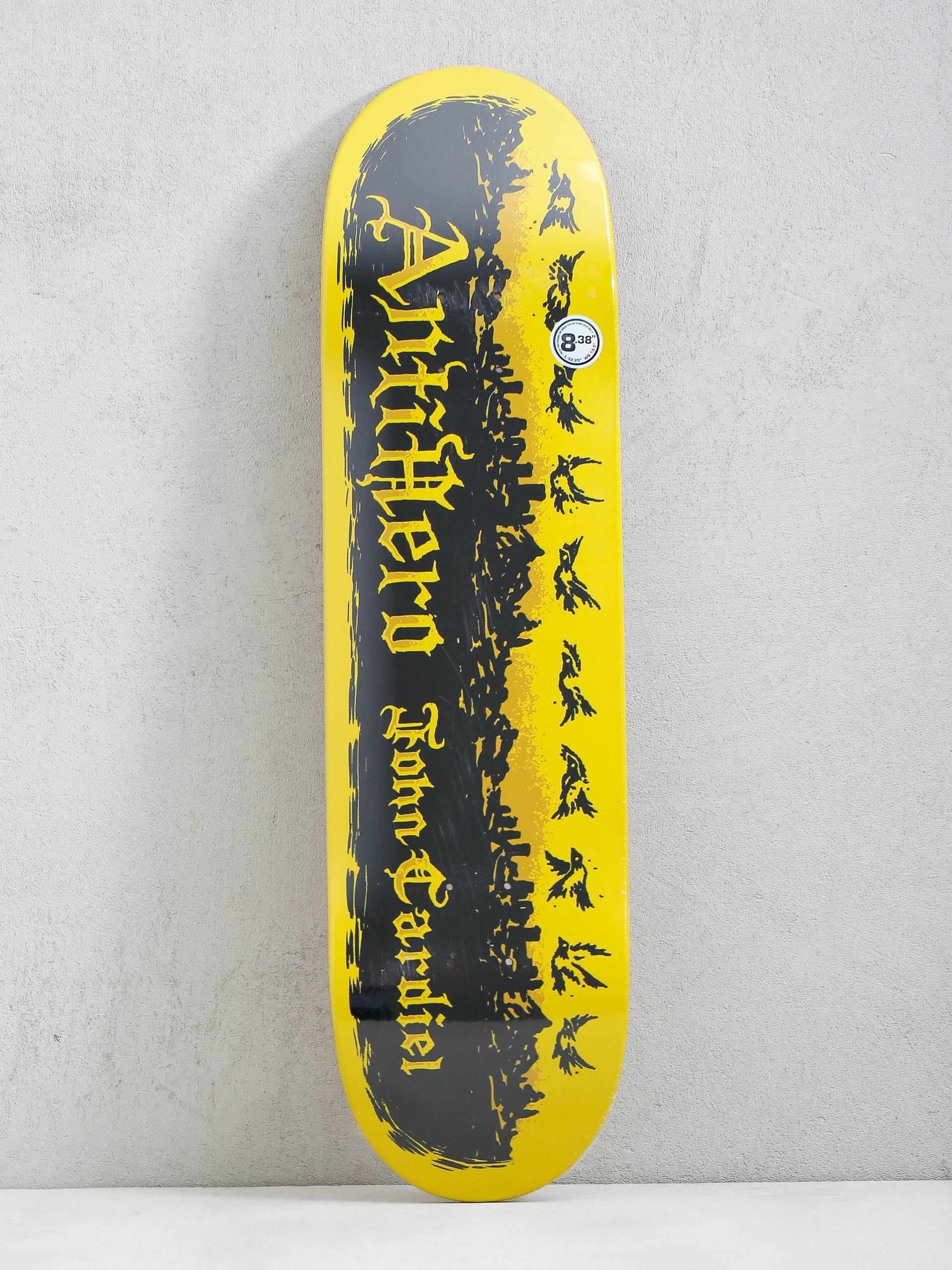 Doska Antihero Cardiel Pigeon Mtn (yellow/black)