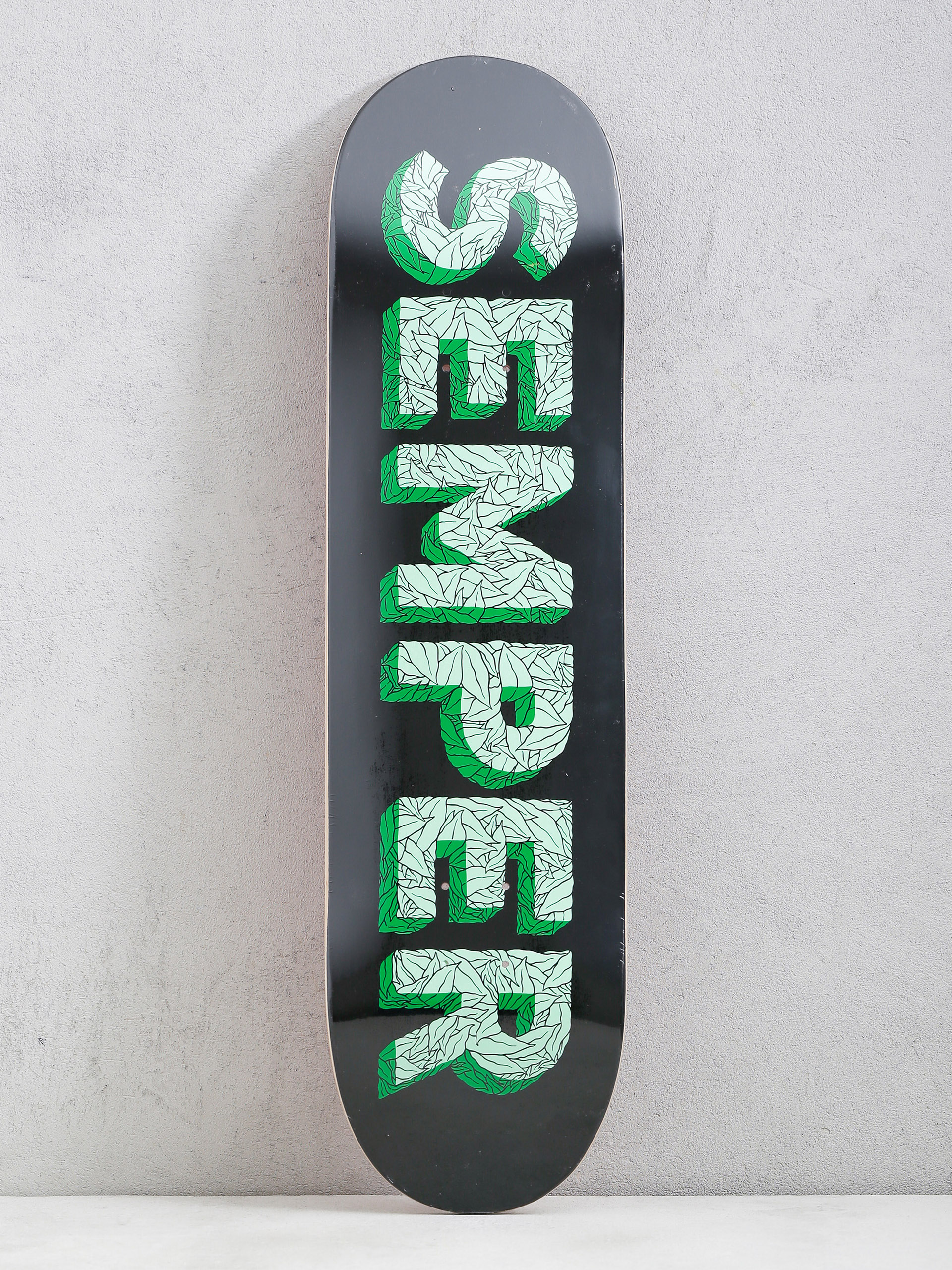 Doska Semper Skateboards Leaf (black/green)