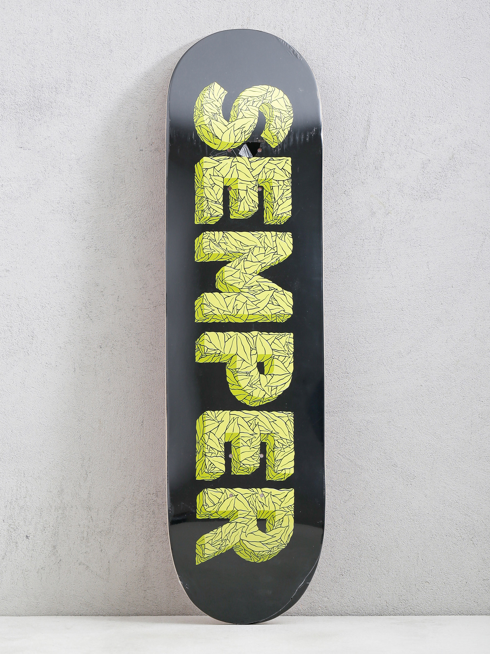 Doska Semper Skateboards Leaf (black/yellow)