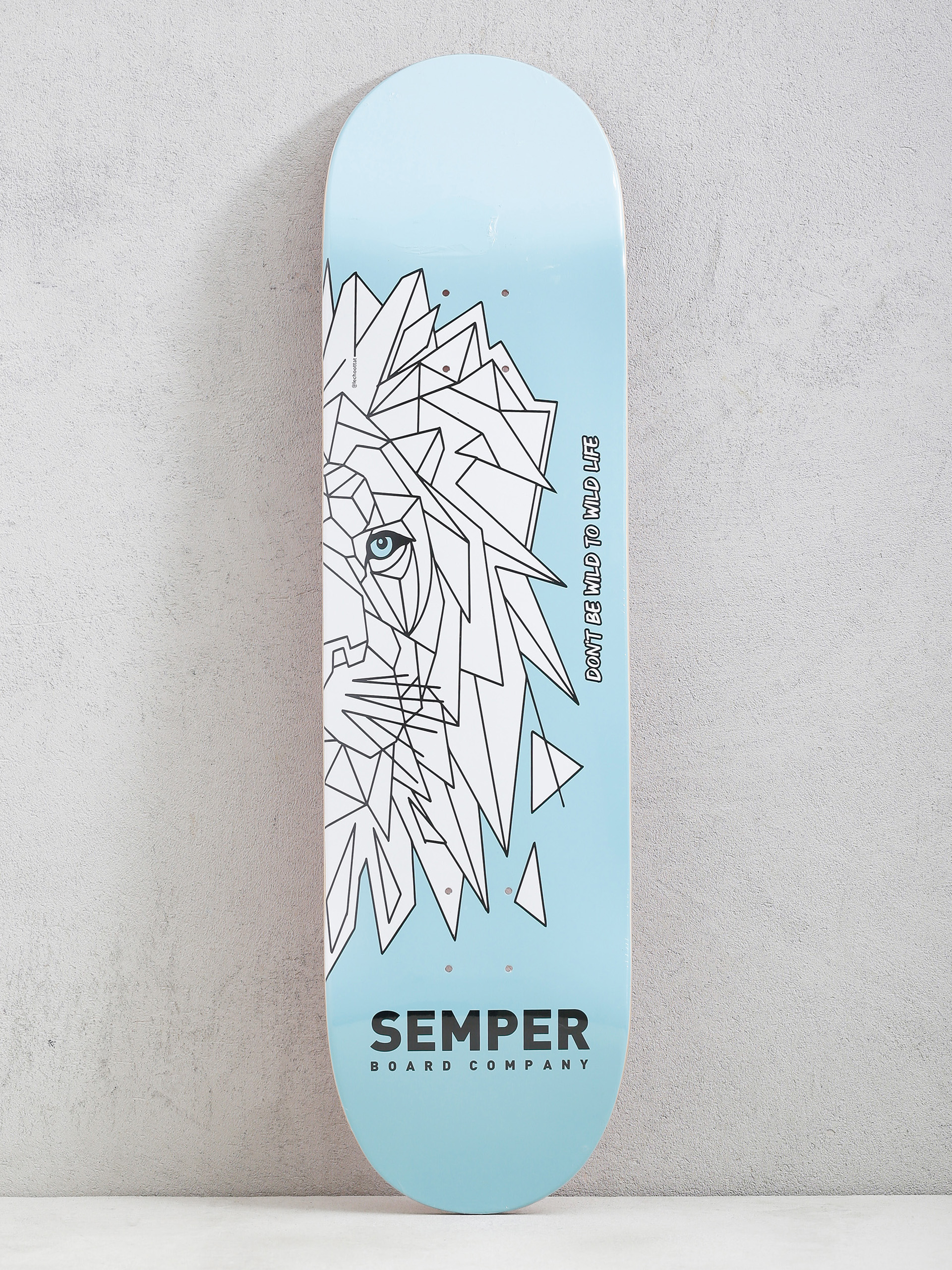 Doska Semper Skateboards Lion (blue)