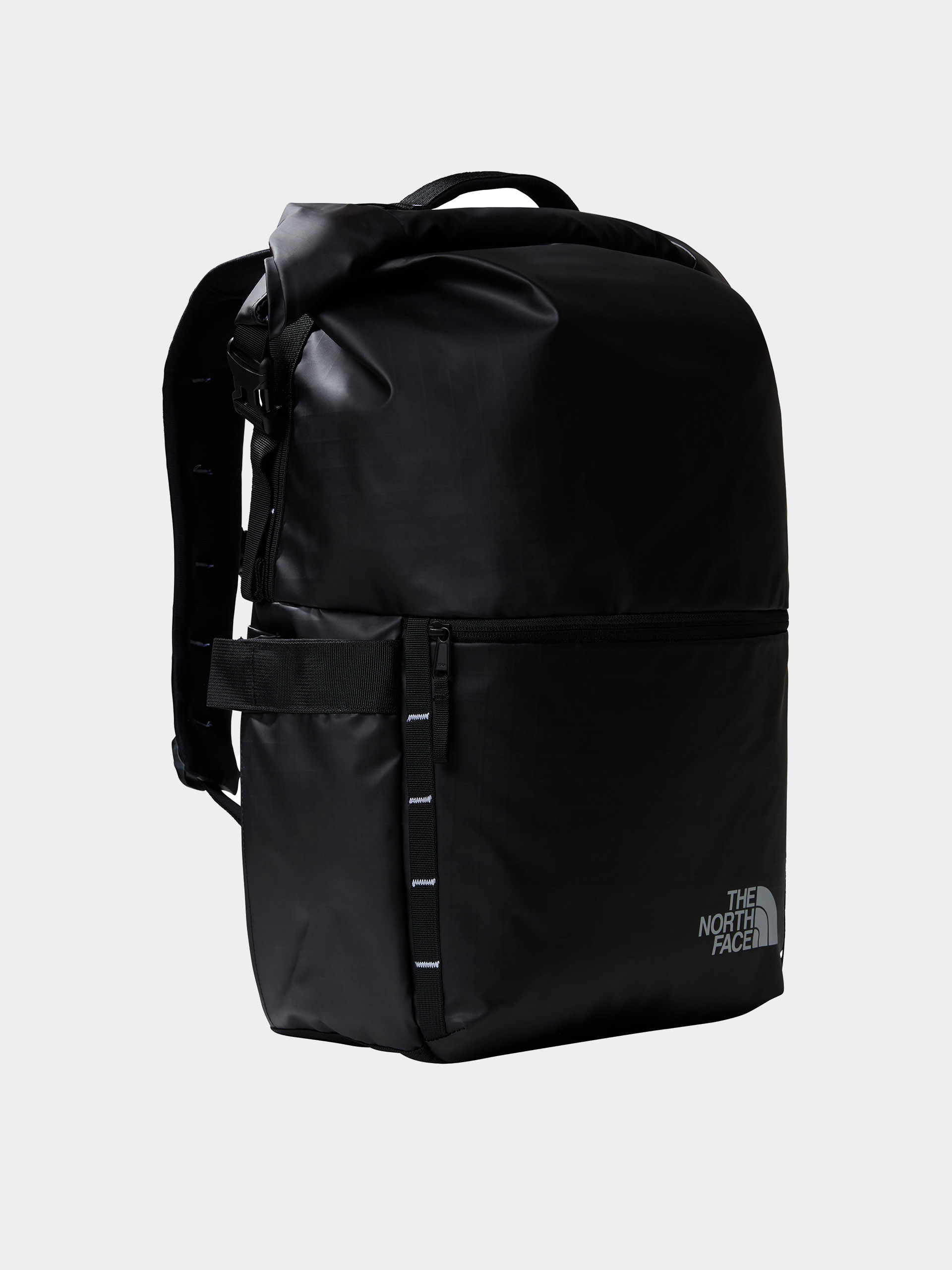 Batoh The North Face Base Camp Voyager Rolltop (tnf black tnf white npf)