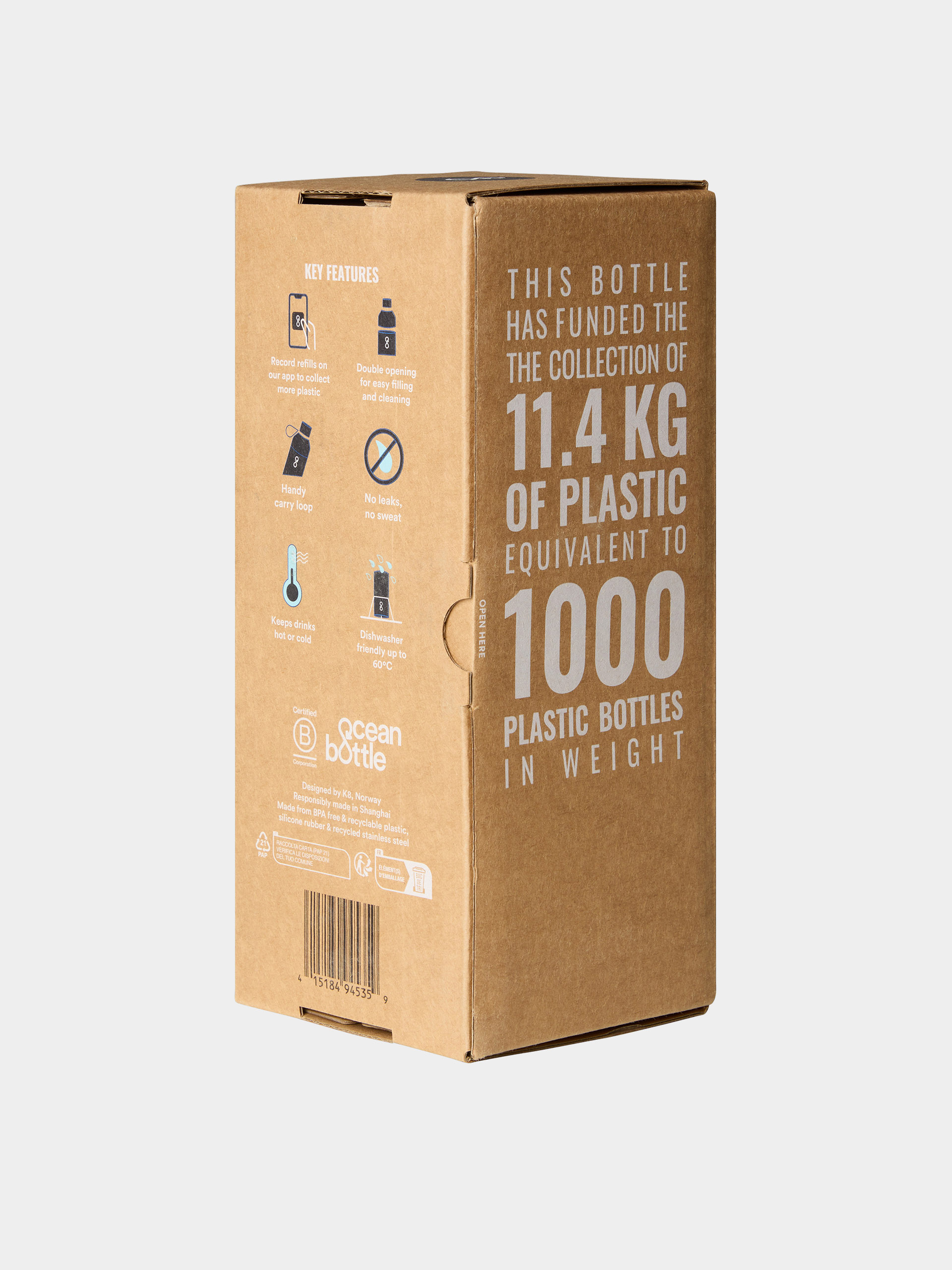 Fľaša The North Face Water Bottle 0.75L (summit gold/tnf black)