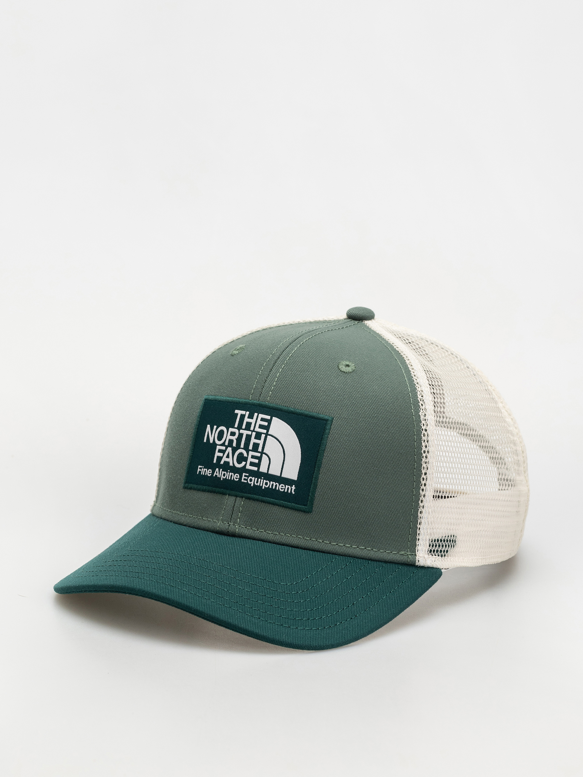 Šiltovka The North Face Deep Fit Mudder Trucker (deep nori/duck green)