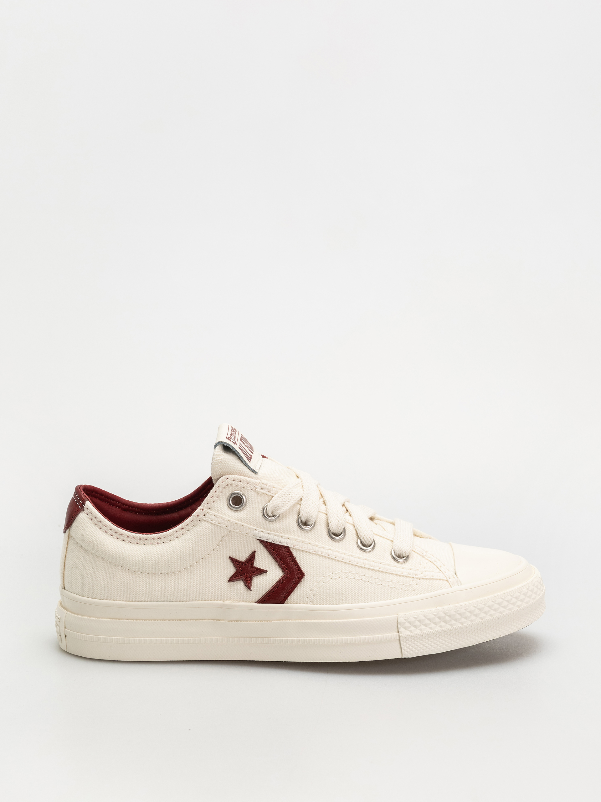 Topánky Converse Star Player 76 Ox (egret/egret/park red)