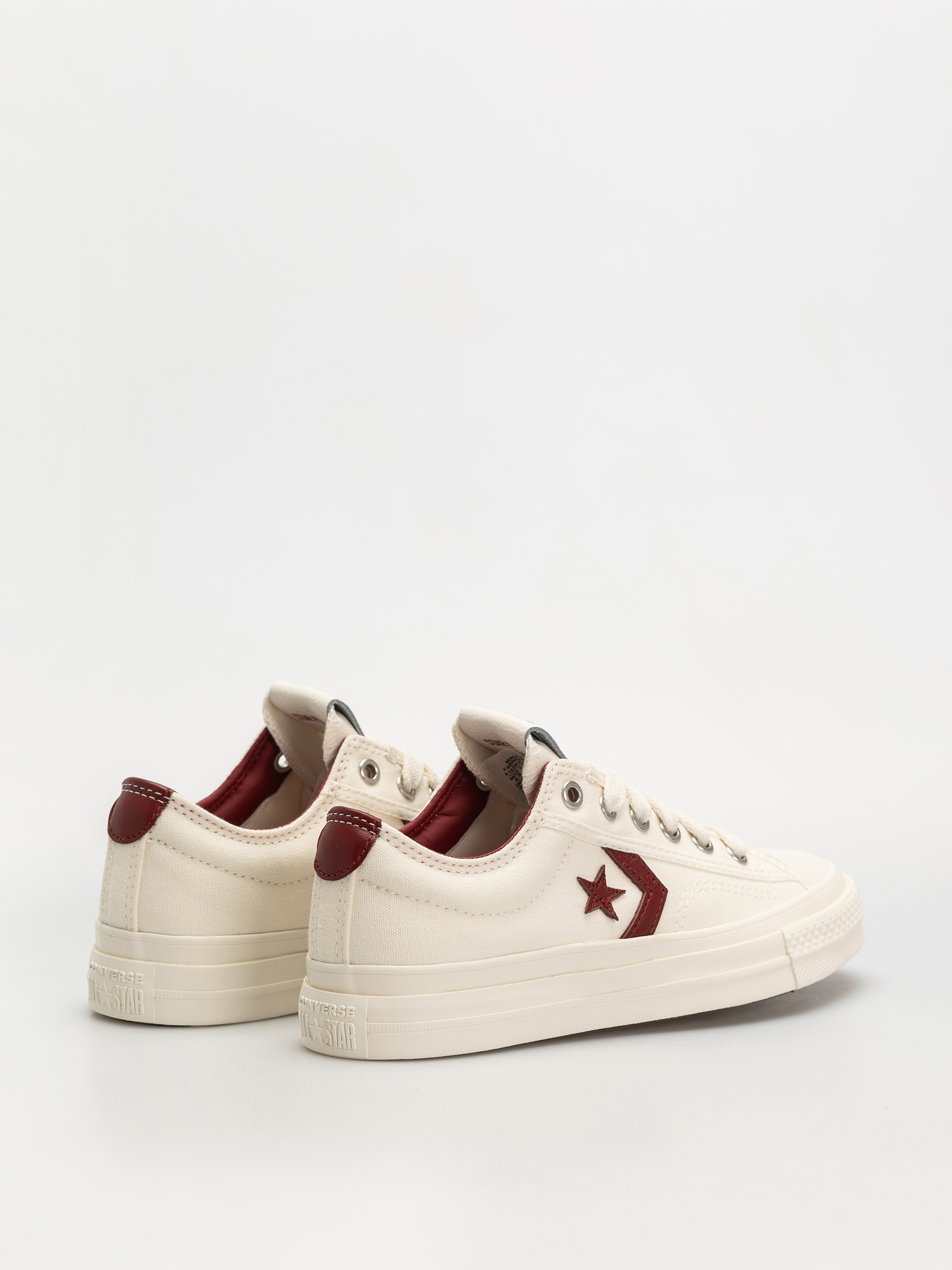 Topánky Converse Star Player 76 Ox (egret/egret/park red)