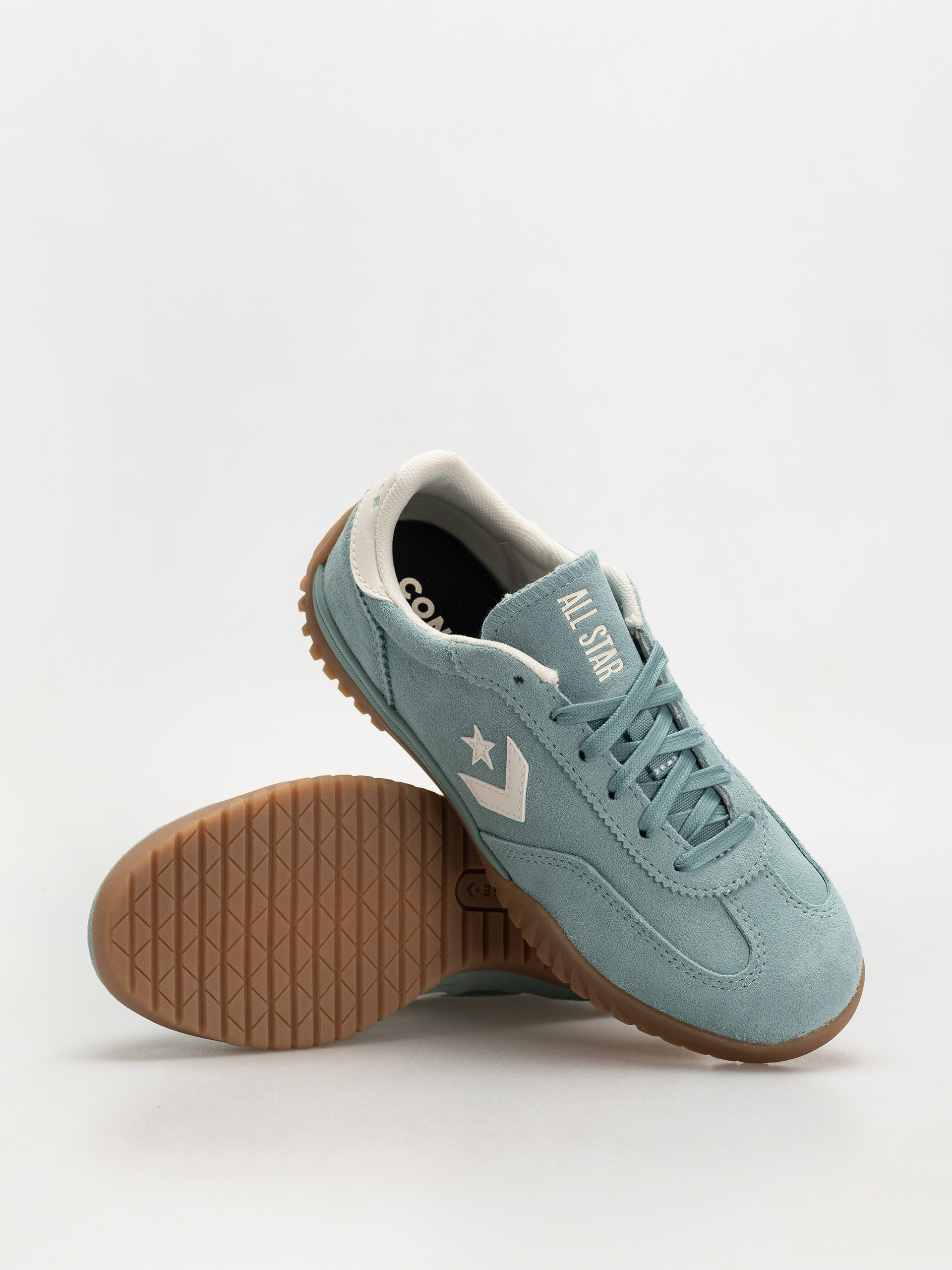 Topánky Converse Run Star Trainer (vernal pool/egret/light brown)