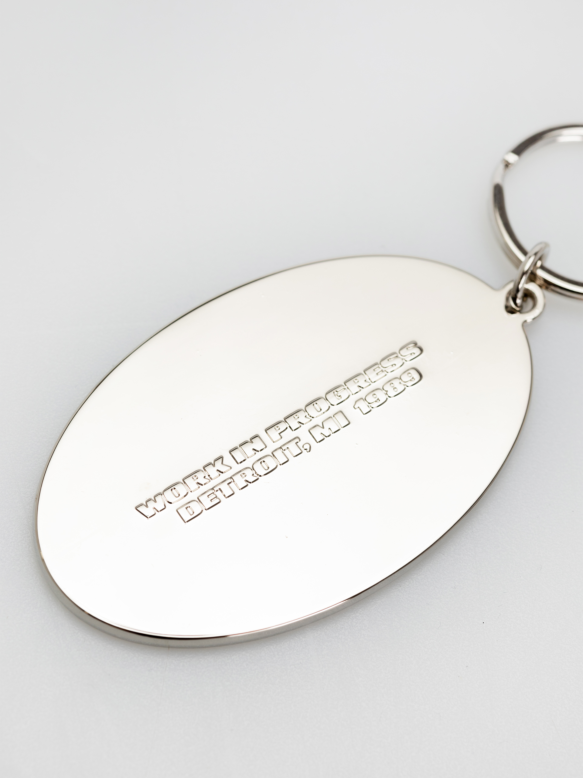 Kľúčenka Carhartt WIP Big Time Keychain - strieborná (silver)