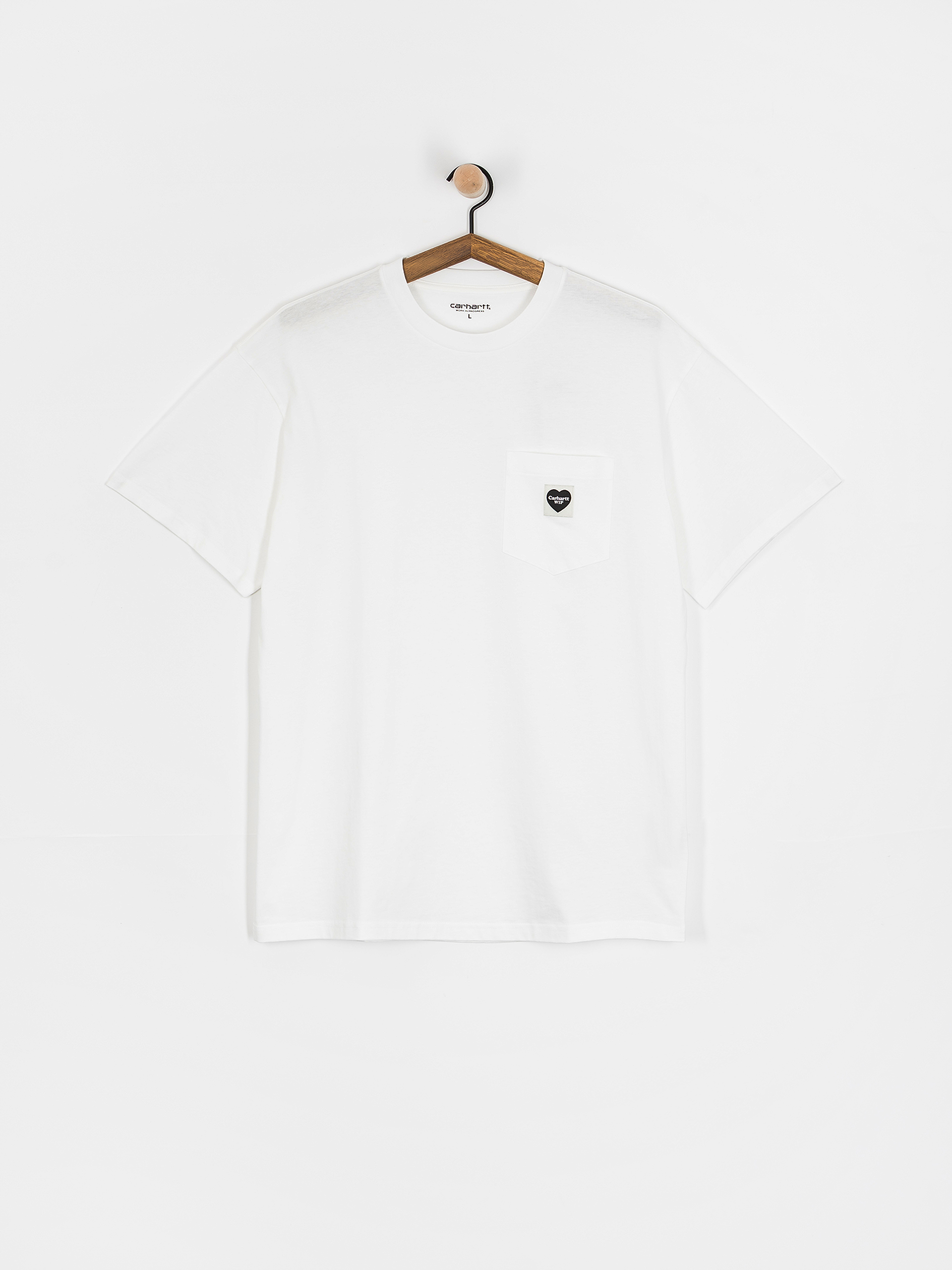 Tričko Carhartt WIP Pocket Heart (white/black)